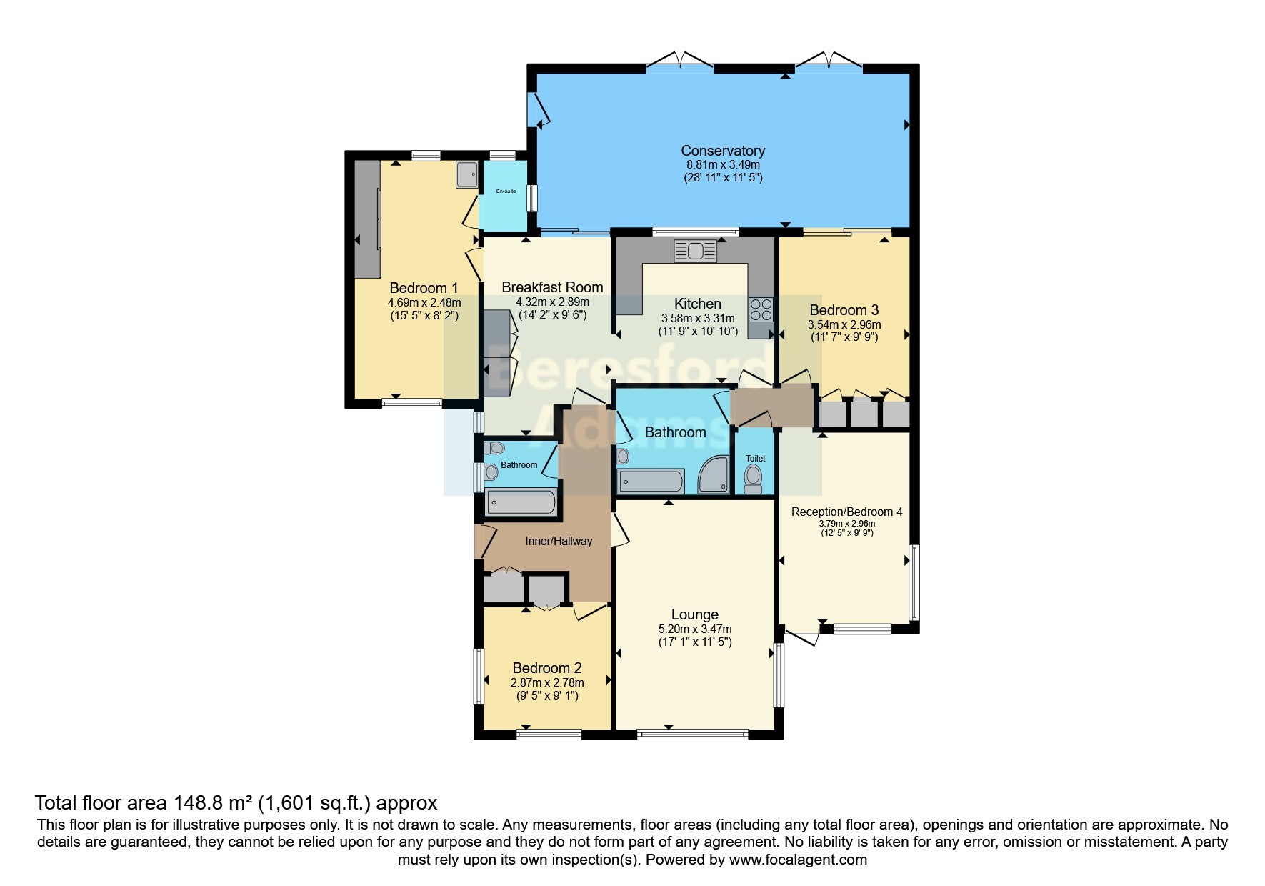 11, Ravenspoint Road, Holyhead floorplan
