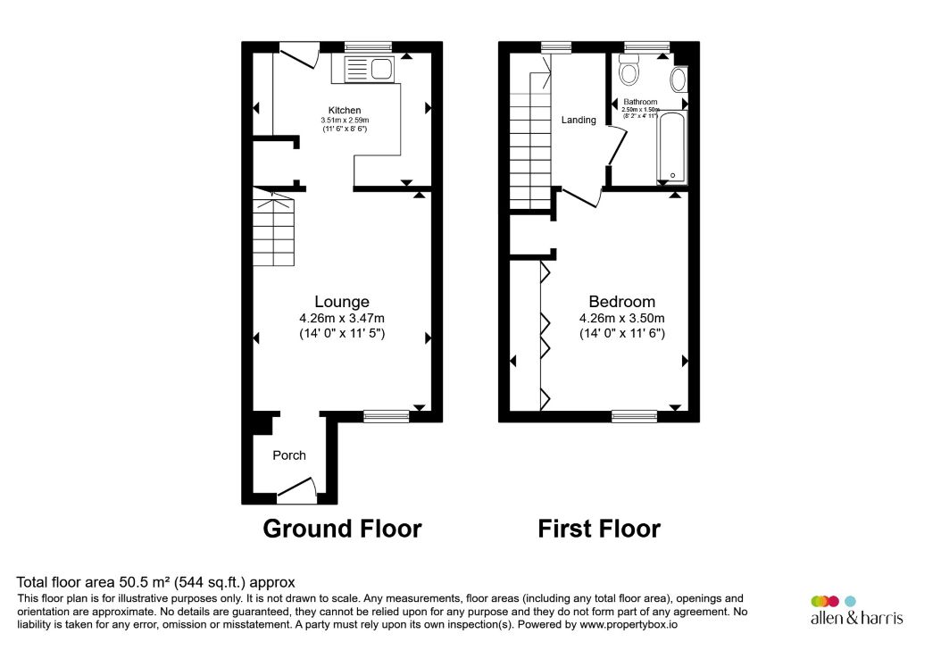 30, Orchid Close, Cardiff floorplan