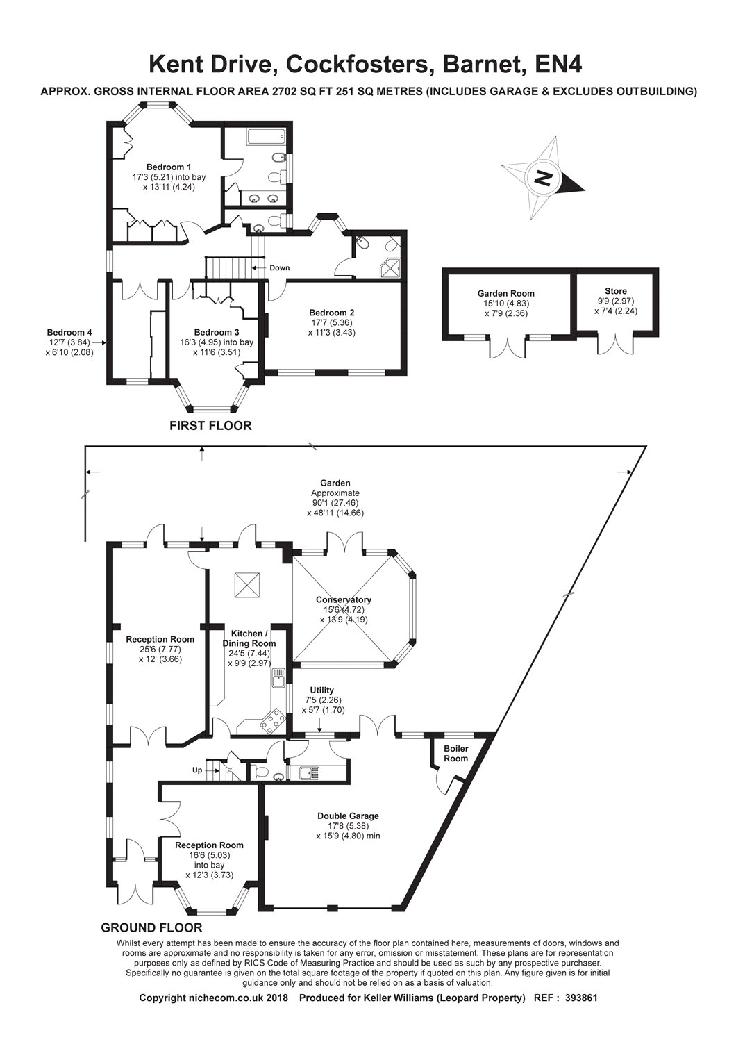 4 Bedrooms Detached house for sale in Kent Drive, Cockfosters, Barnet EN4