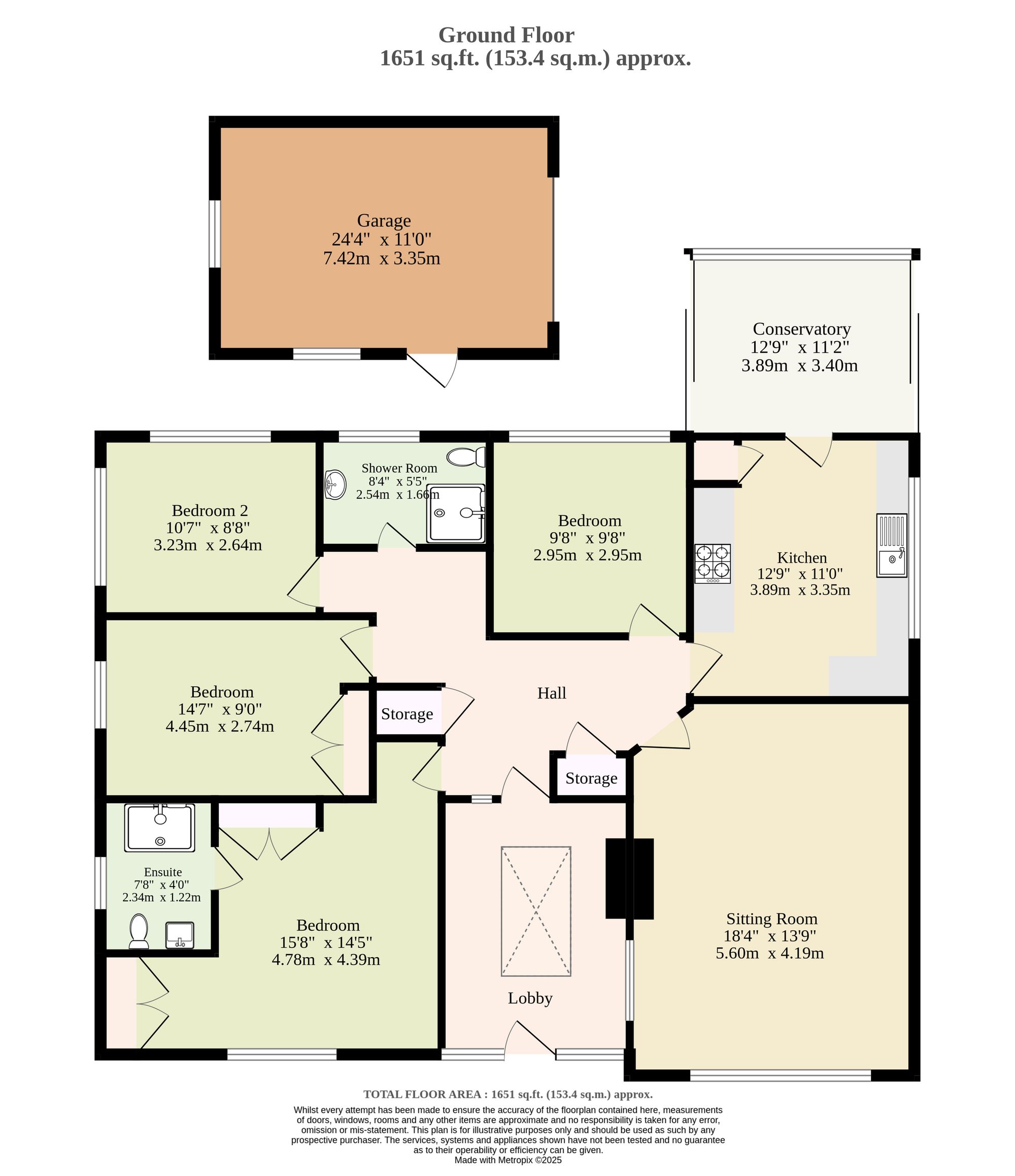 21 Thirlby Road, North Walsham floorplan
