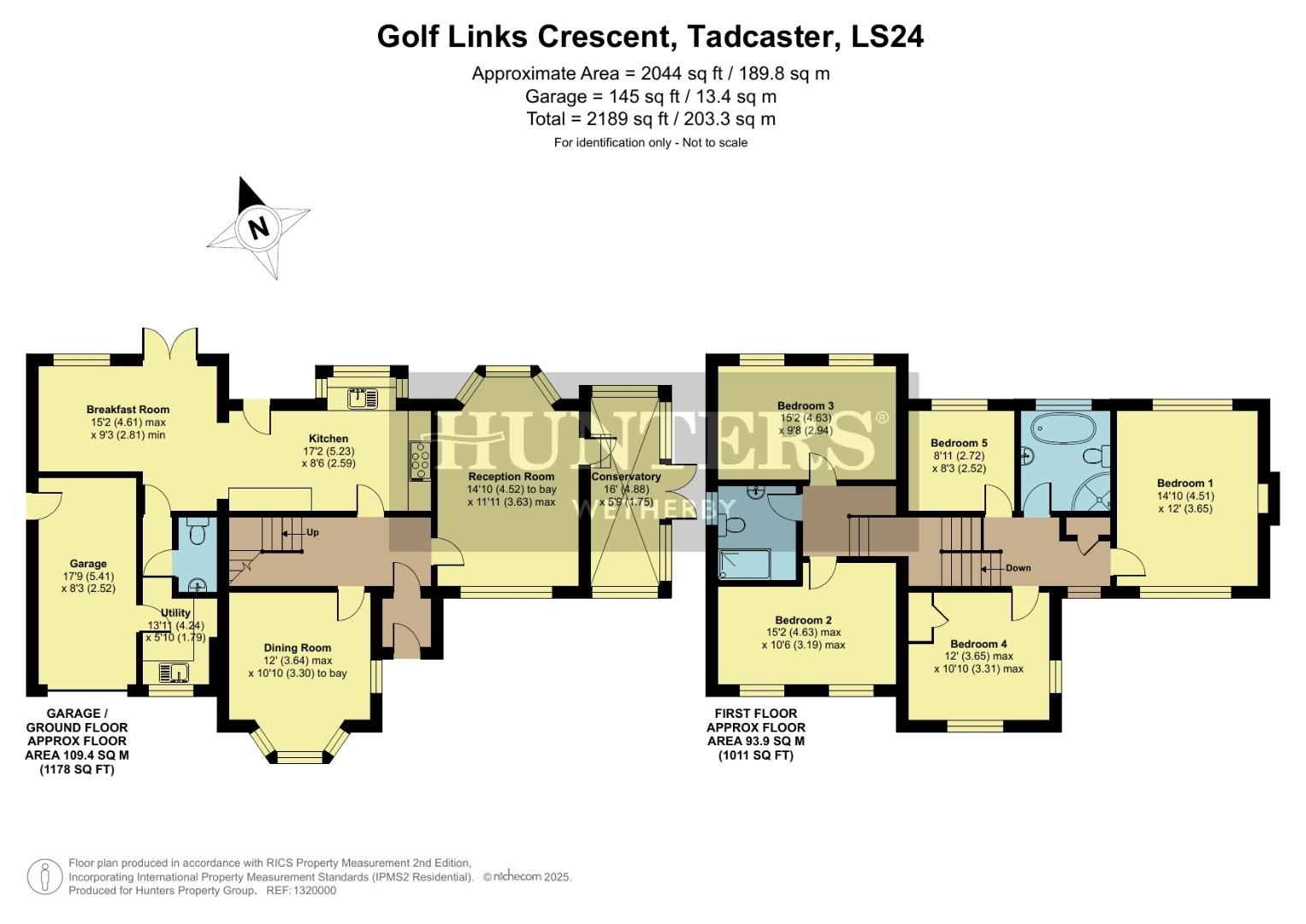 8, Golf Links Crescent, Tadcaster floorplan