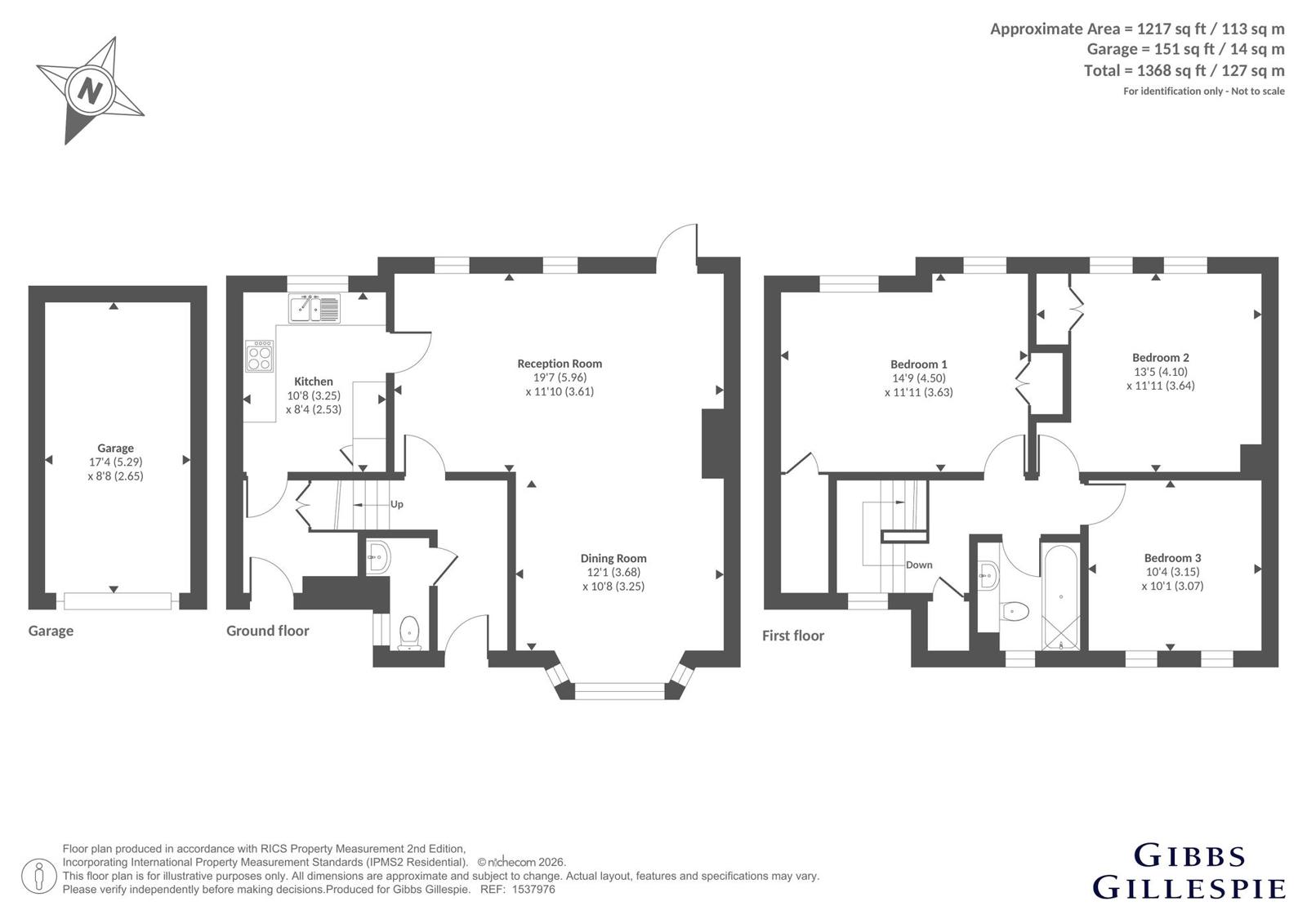 Bentinck Close, Buckinghamshire floorplan