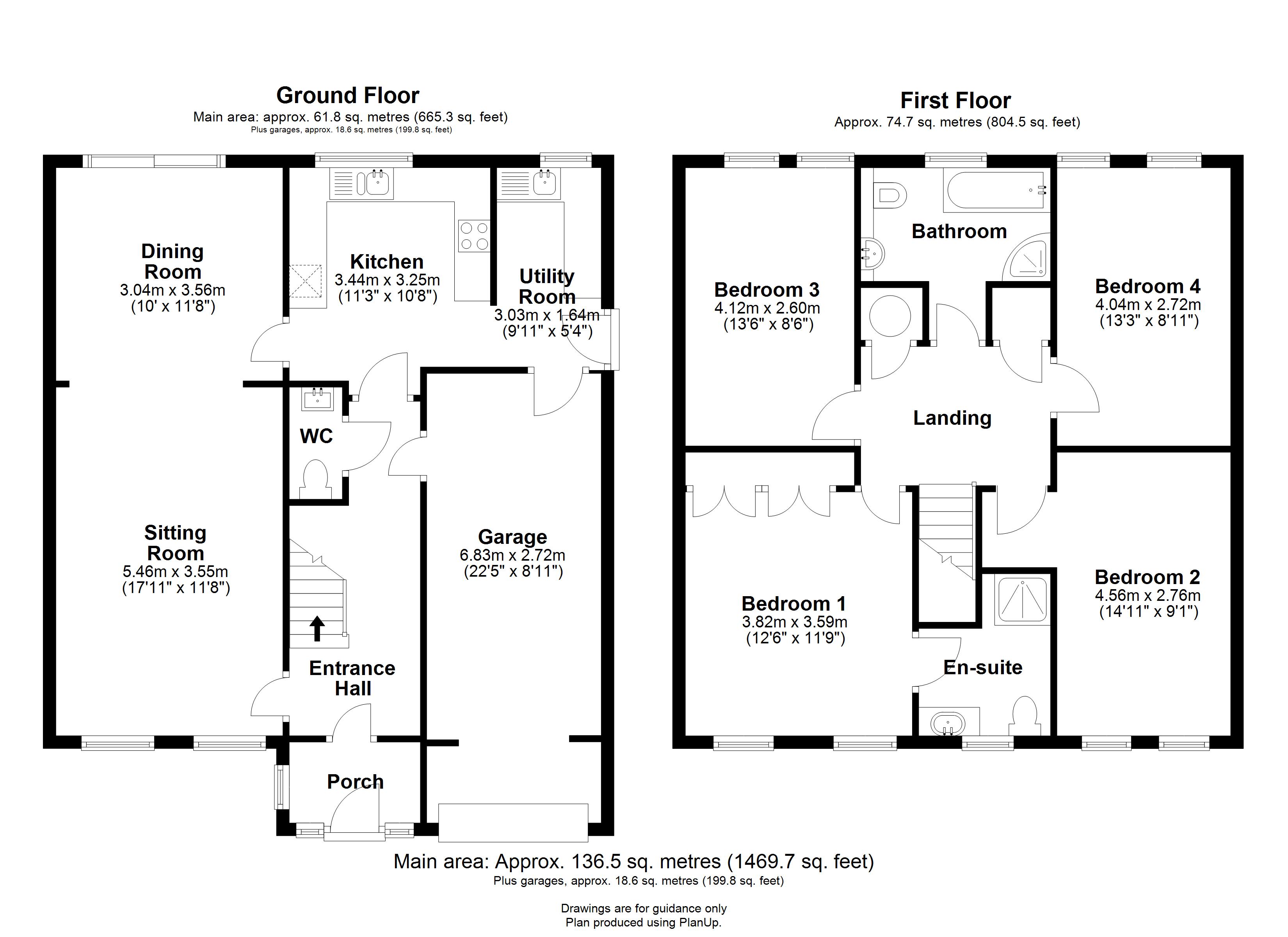 25, The Elms, Haslingfield floorplan