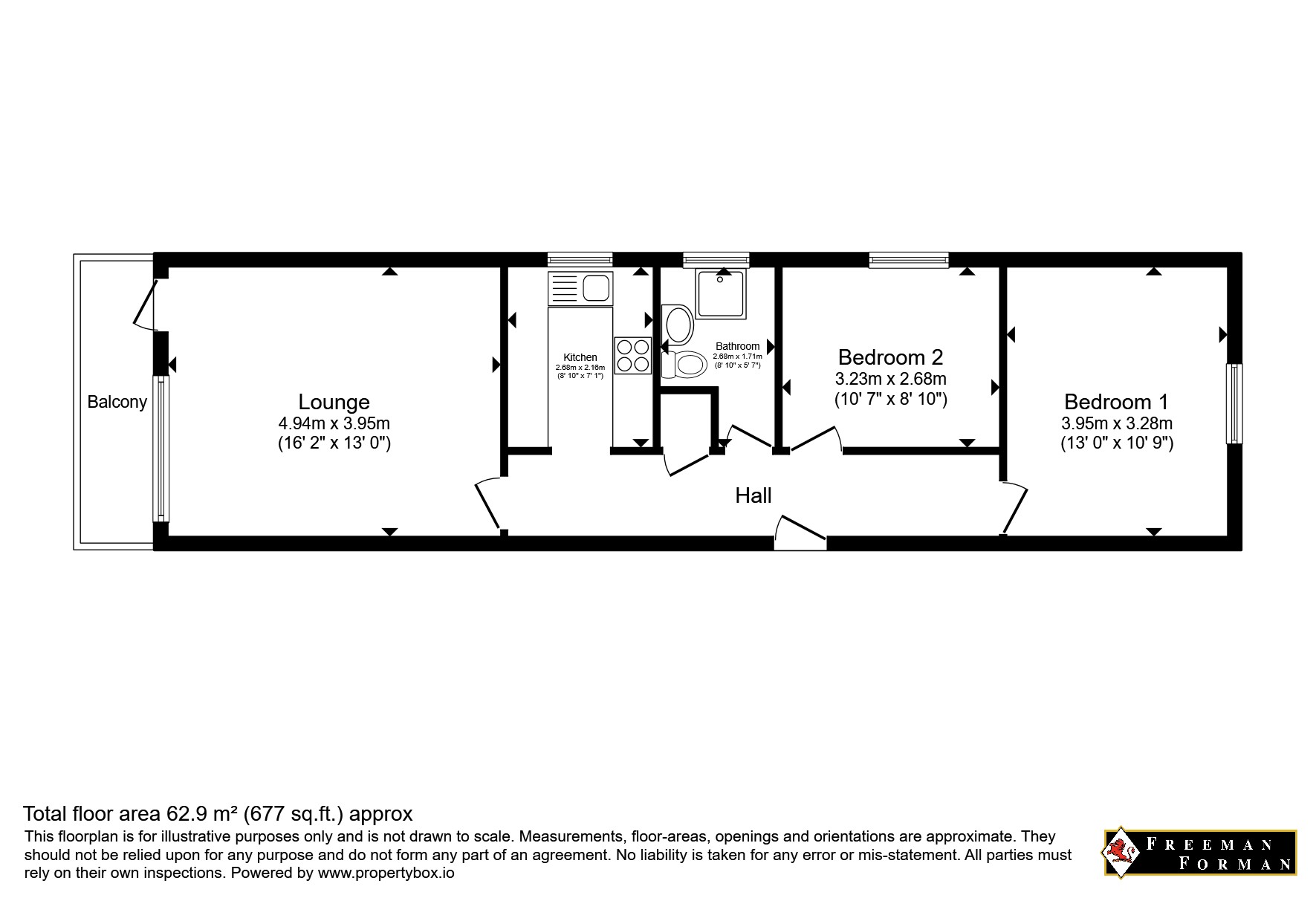 Flat 28, Selmeston House,, Upperton Road, East Sussex floorplan