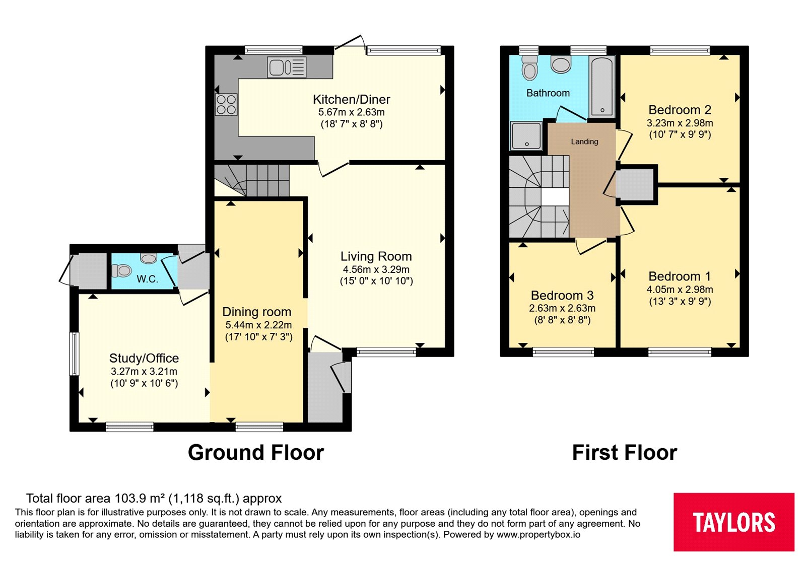 1, Centauri Close, Bedfordshire floorplan