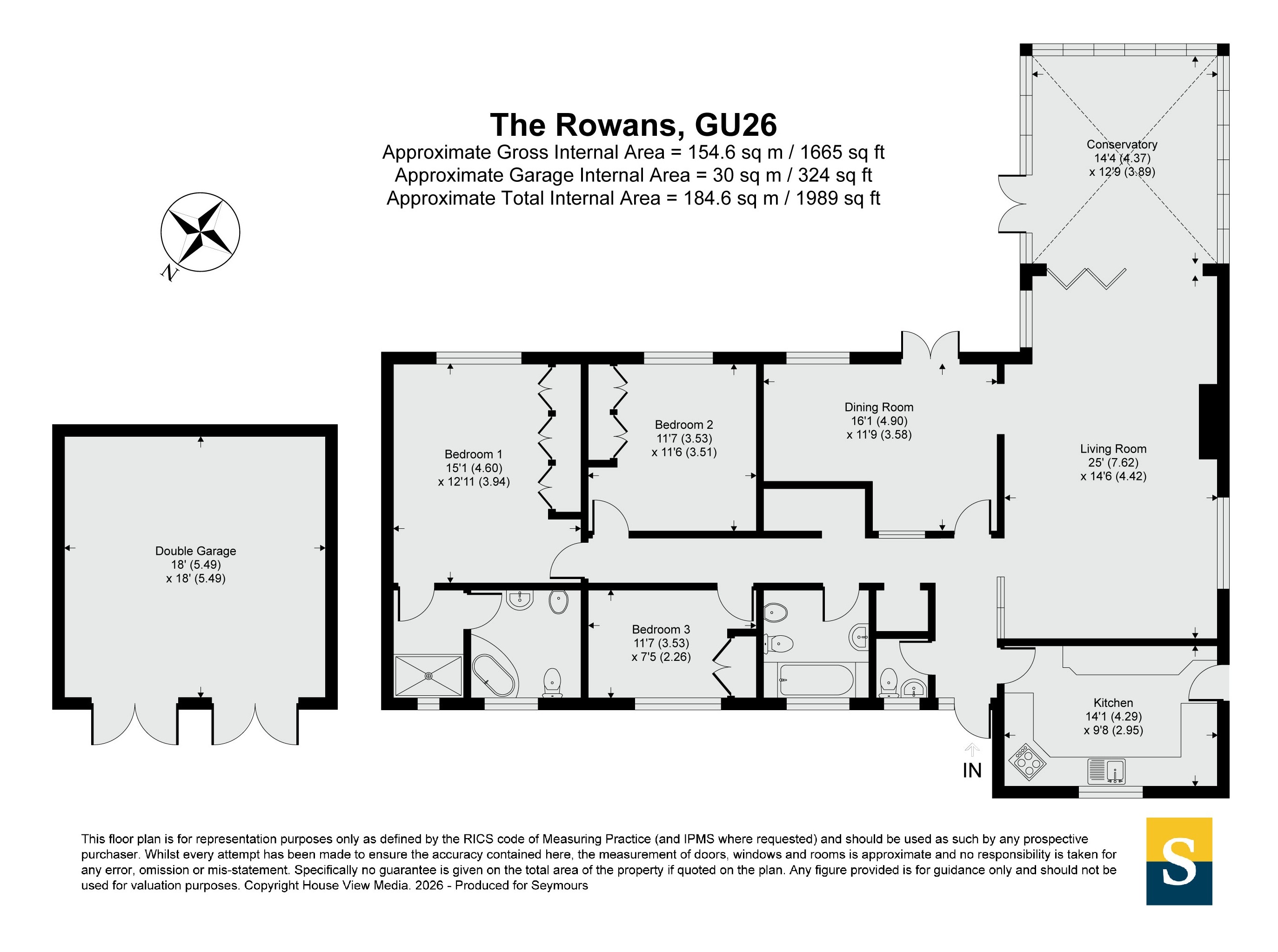 Struan, 2, The Rowans, Grayshott, Hindhead floorplan