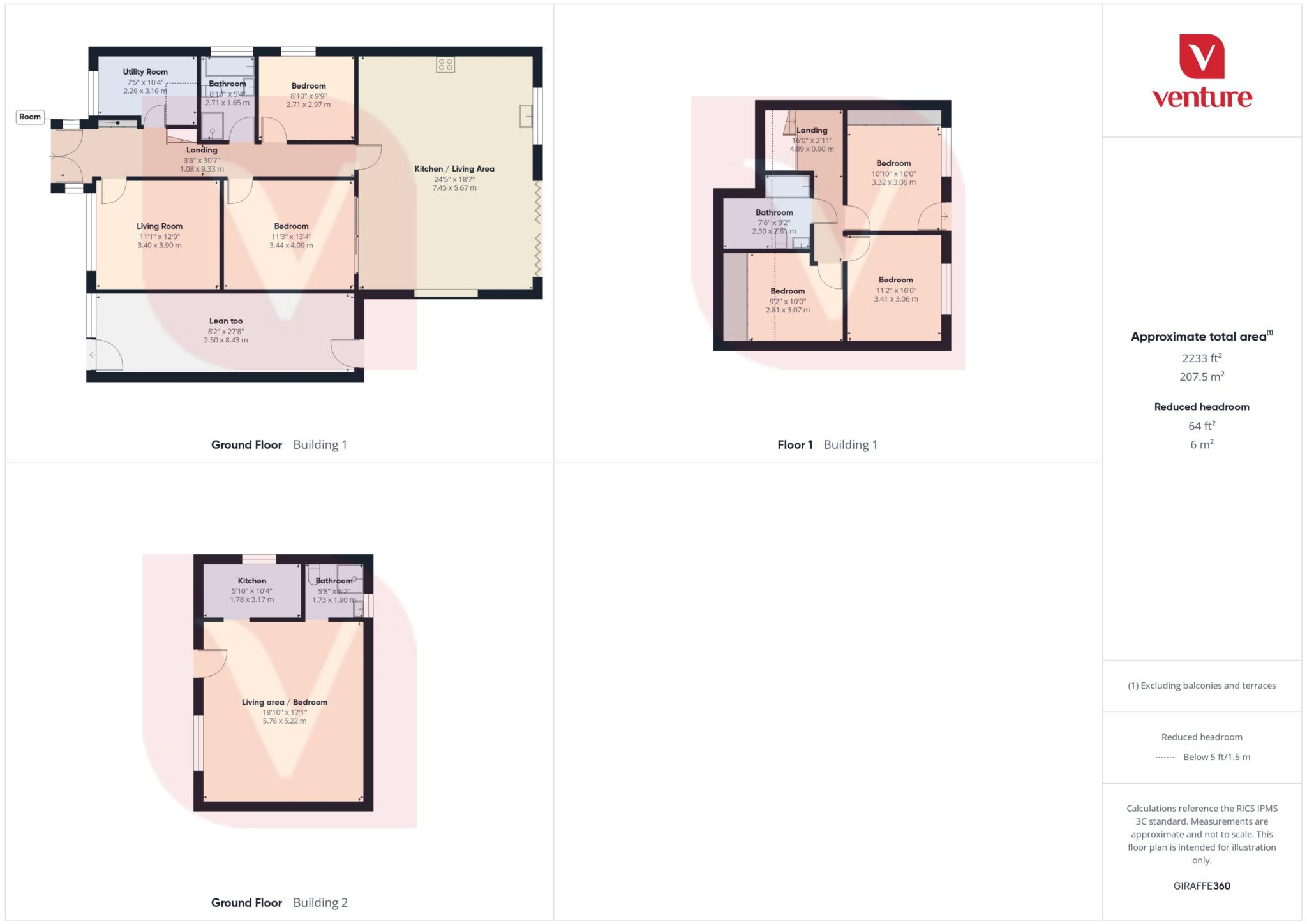93, Linden Road, Luton floorplan