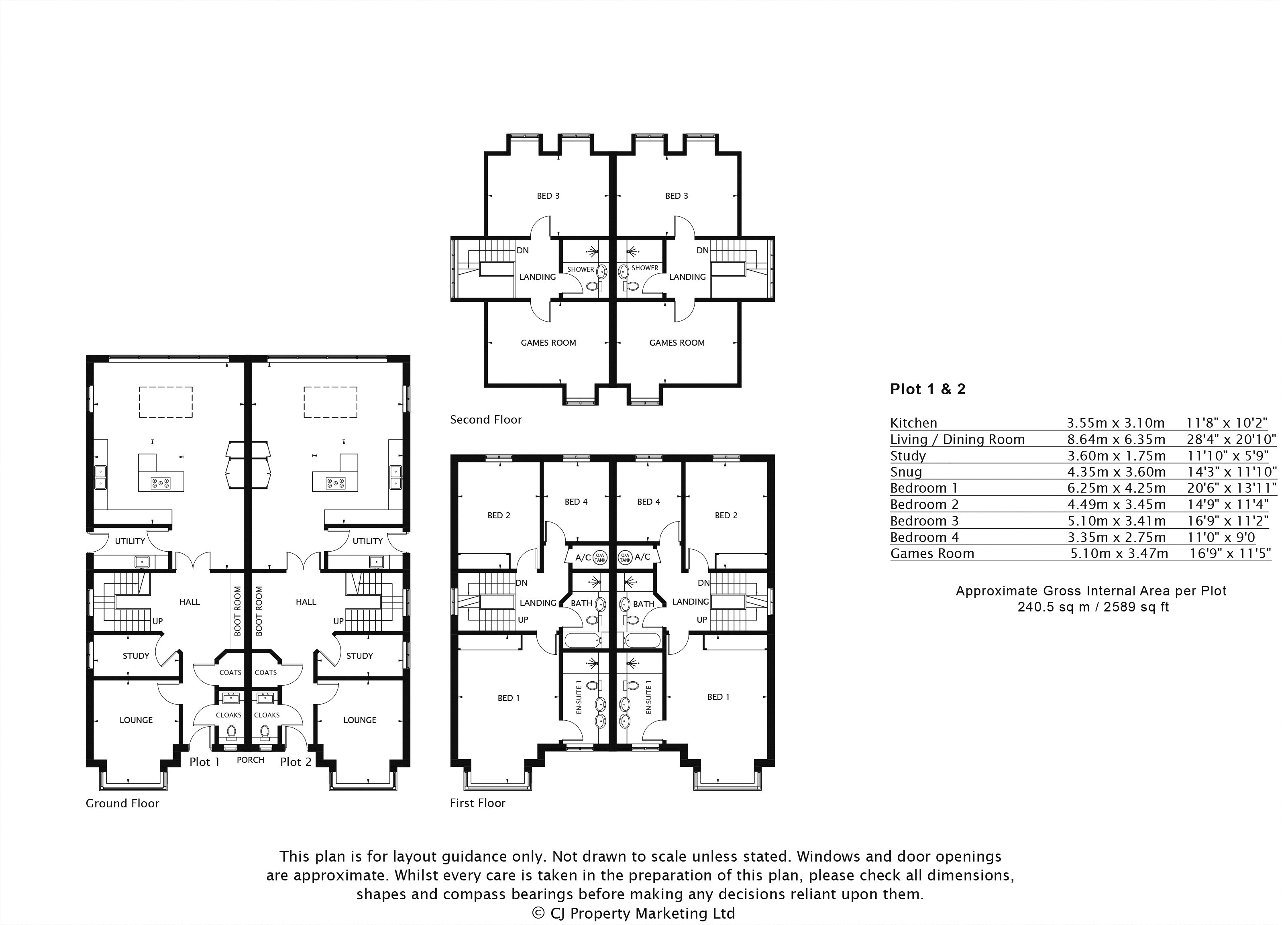 Pendeen, 4, Ledborough Lane, Buckinghamshire floorplan