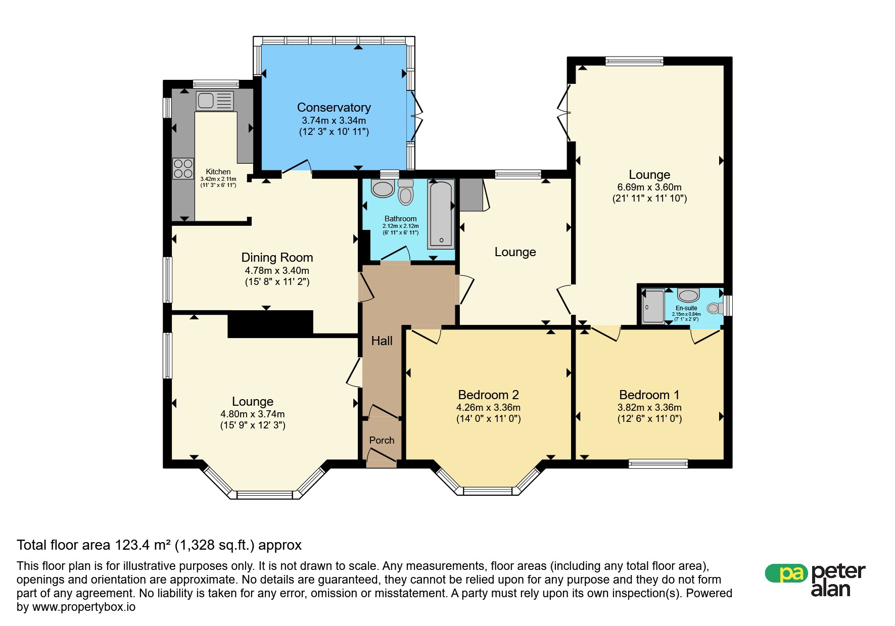 The Bungalow, Bryntawe Road, Swansea floorplan