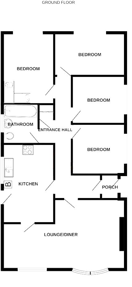 6, Ashgrove, Carmarthenshire floorplan