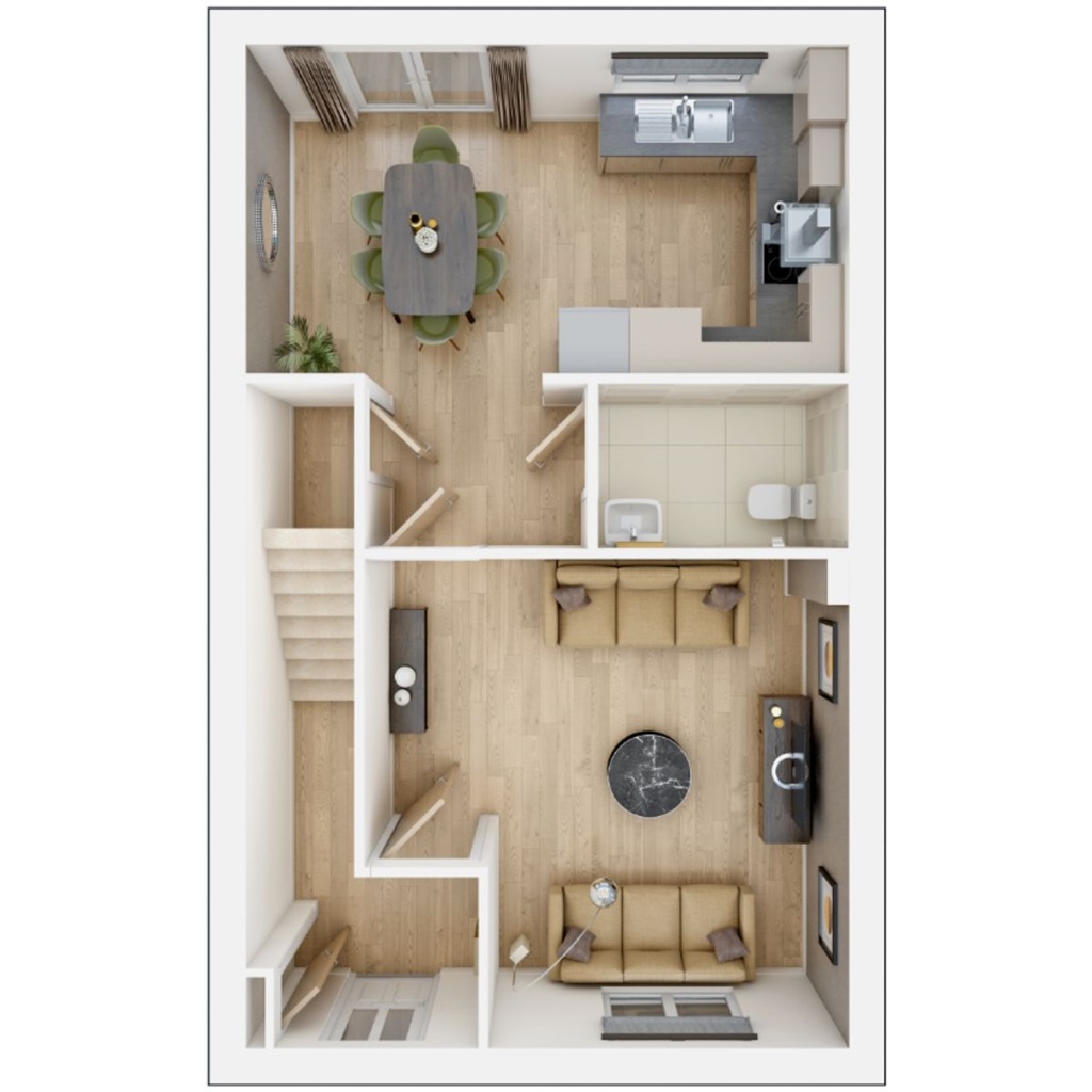 The Coltford - Plot 118, Samphire Meadow, Blackthorn Avenue, Frinton-On-Sea floorplan