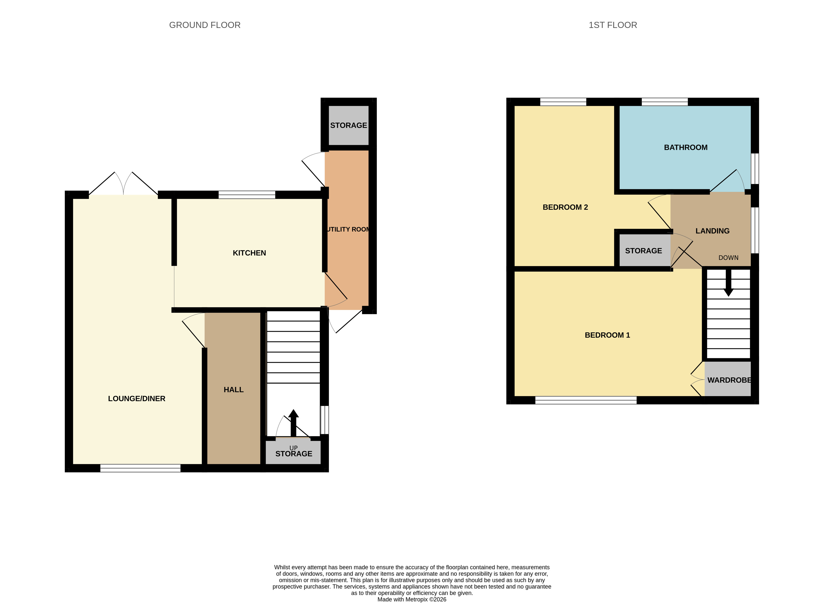 62, Caddick Road, West Midlands floorplan