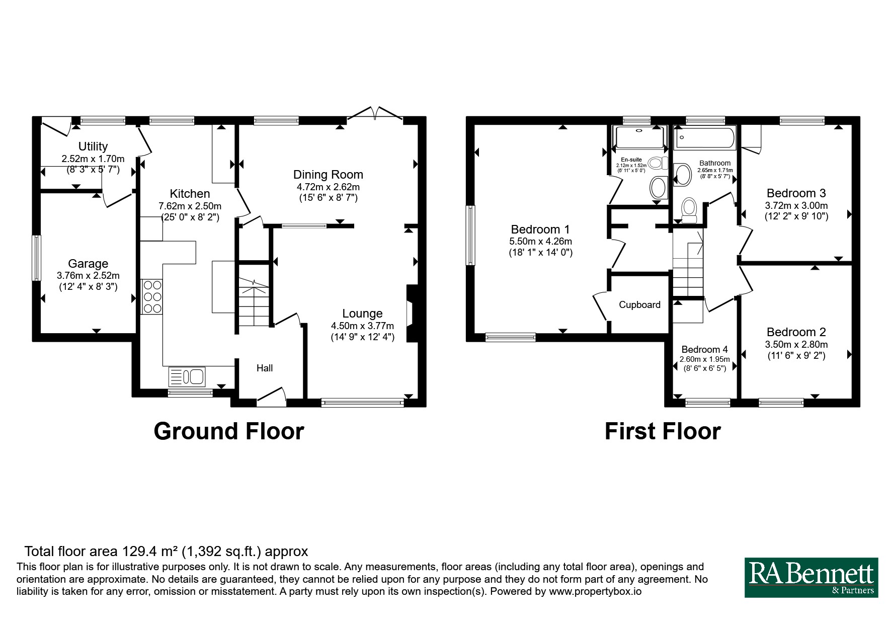 12, Spring Lane, Warwickshire floorplan