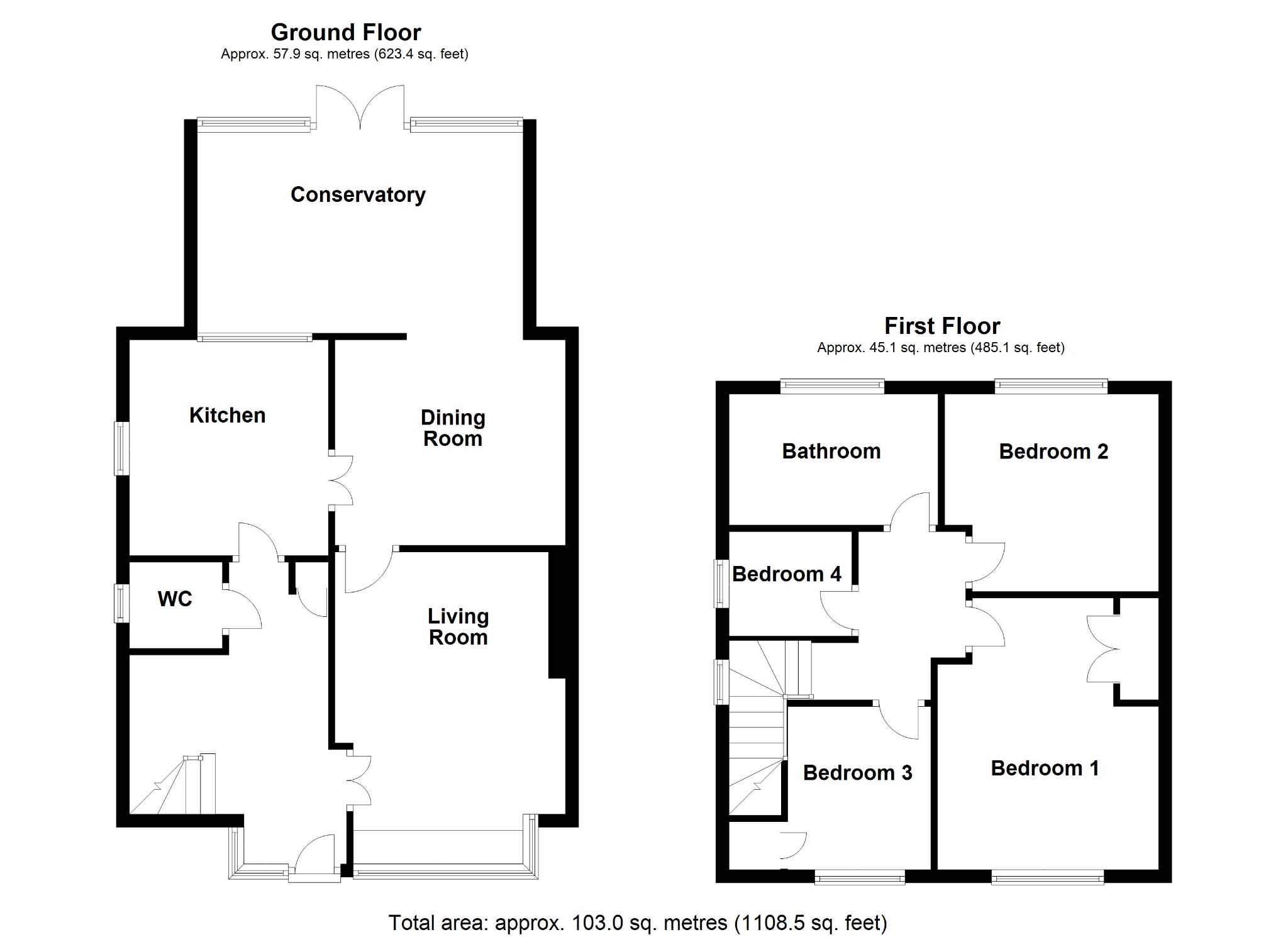 32 Marisfield Place, Selsey floorplan