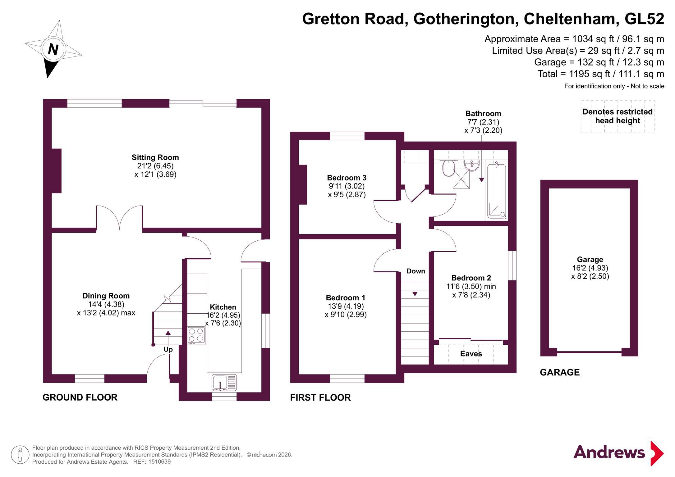 26, Gretton Road, Cheltenham floorplan