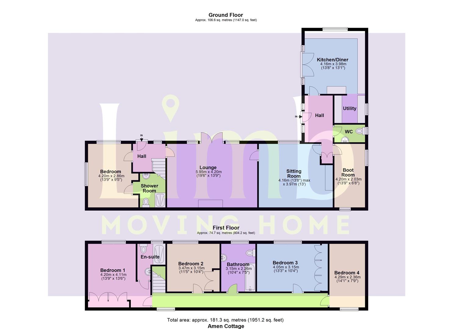 Amen Cottage,, Church Lane, Ellerker floorplan