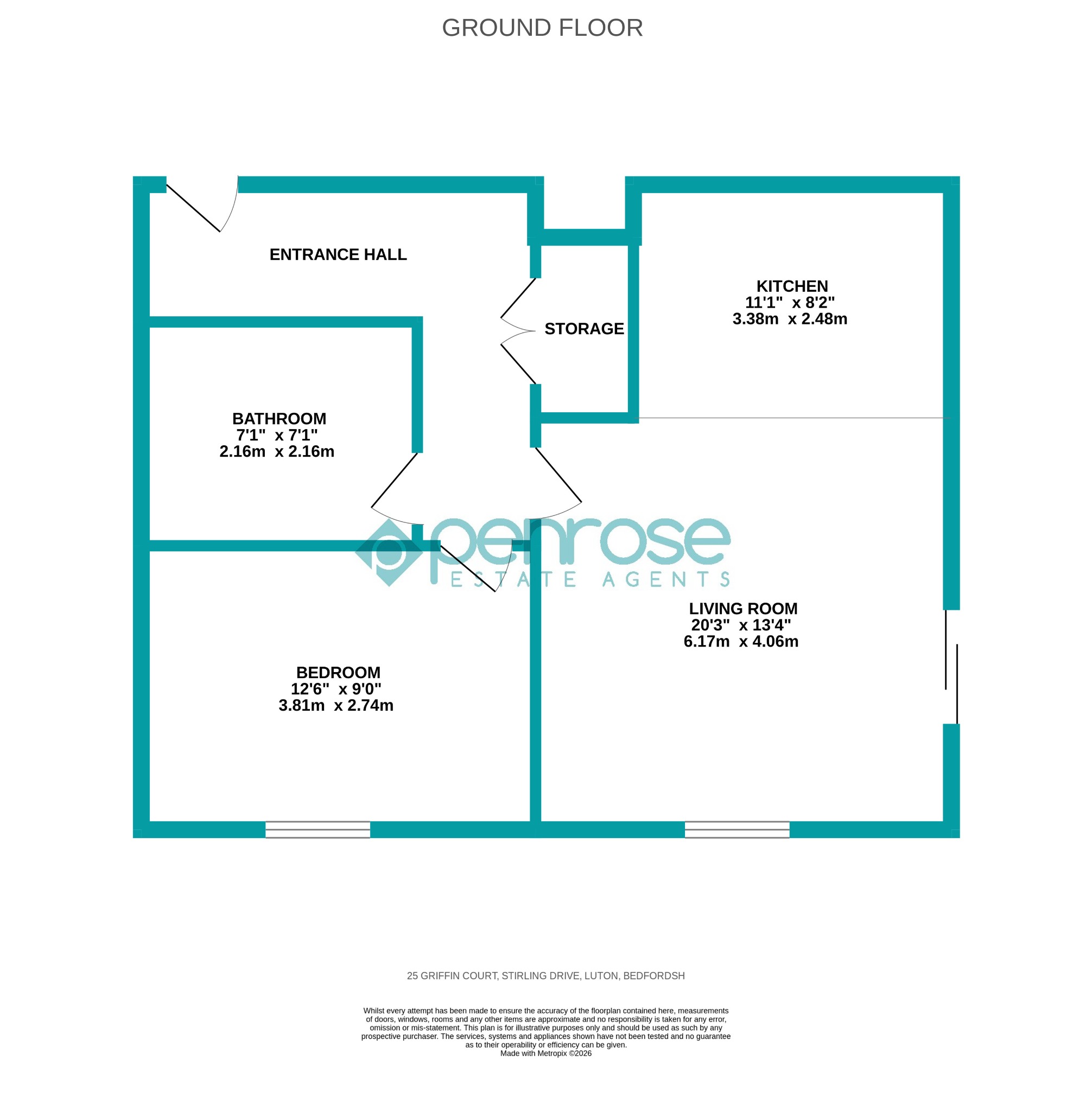 Griffin Court, Luton floorplan