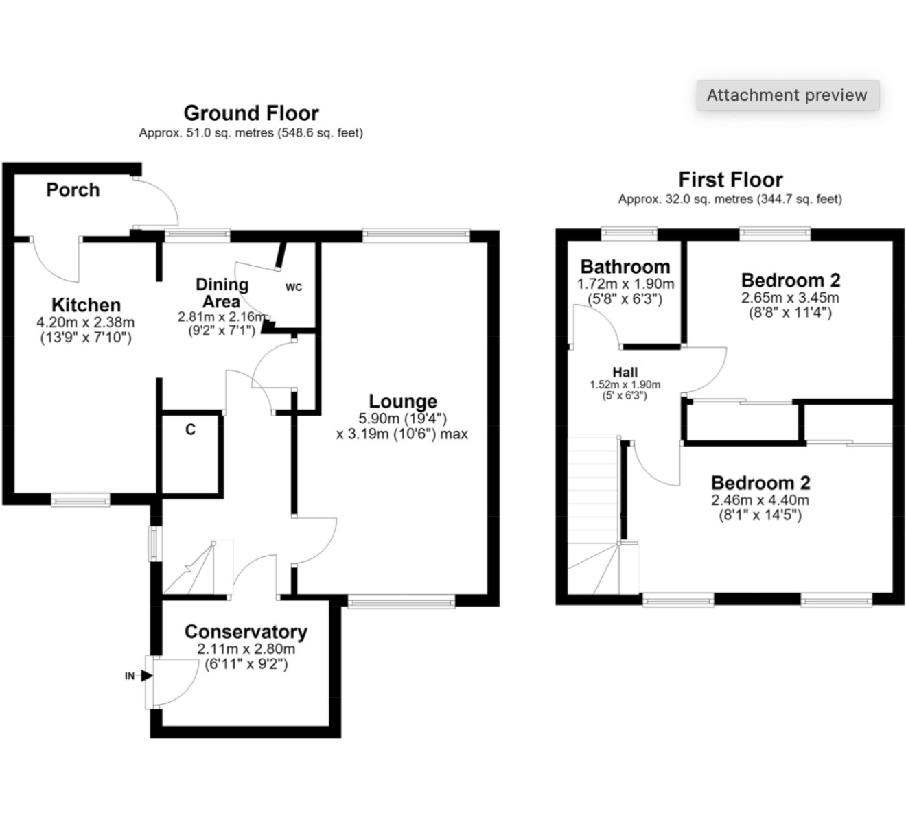 9, Hallglen Terrace, Glen Village floorplan
