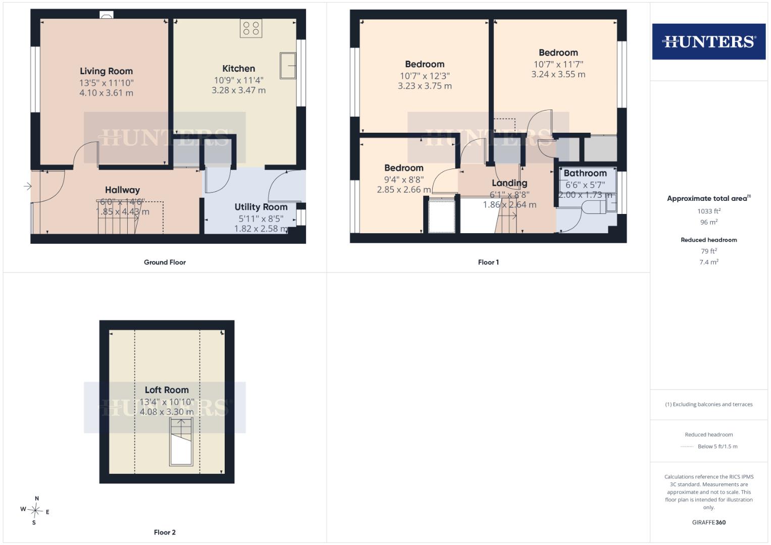 38, Burstall Walk, Bridlington floorplan
