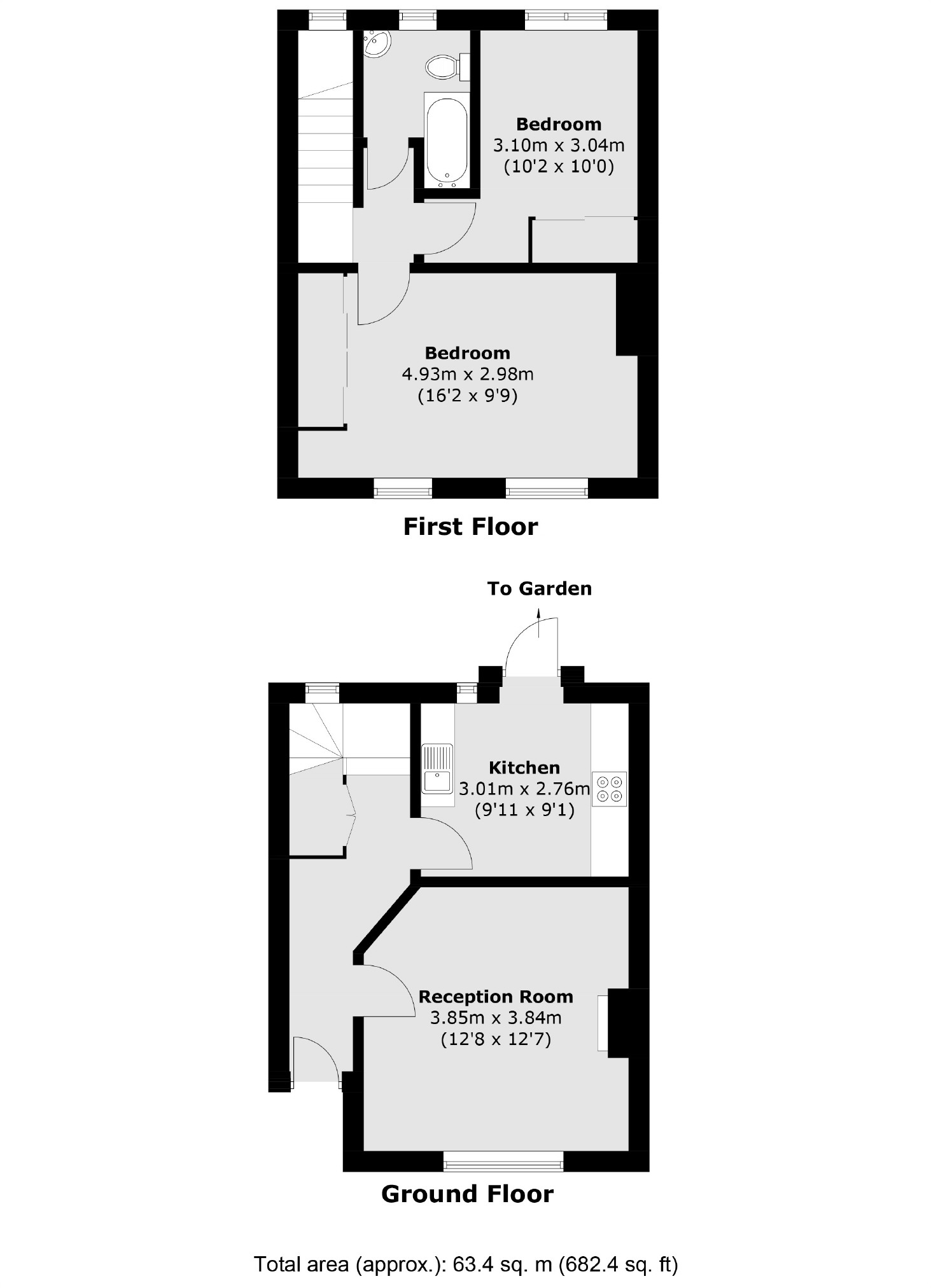 45, Bryony Road, London floorplan