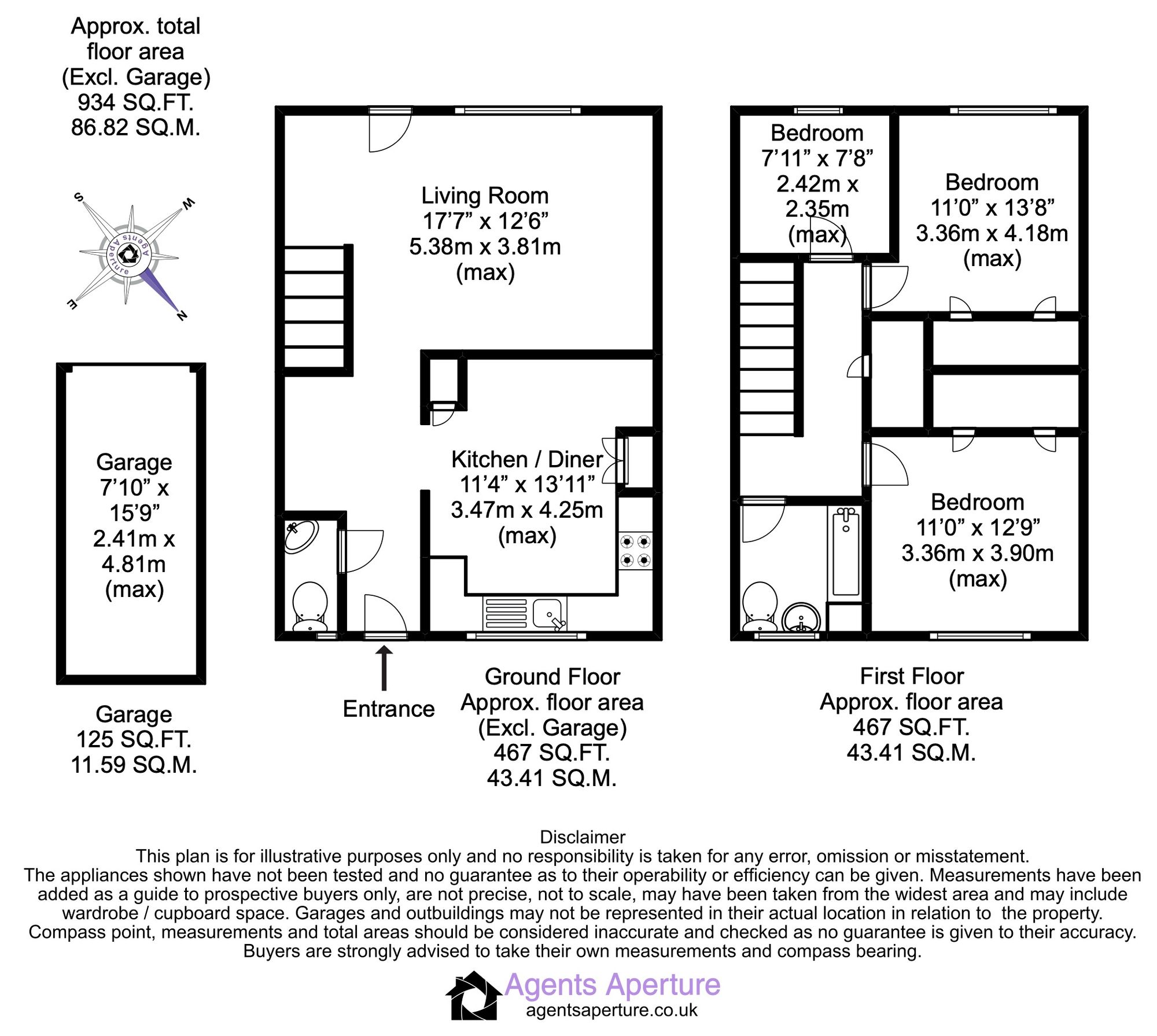 Saltings Road, Snodland ME6, 3 bedroom terraced house for sale
