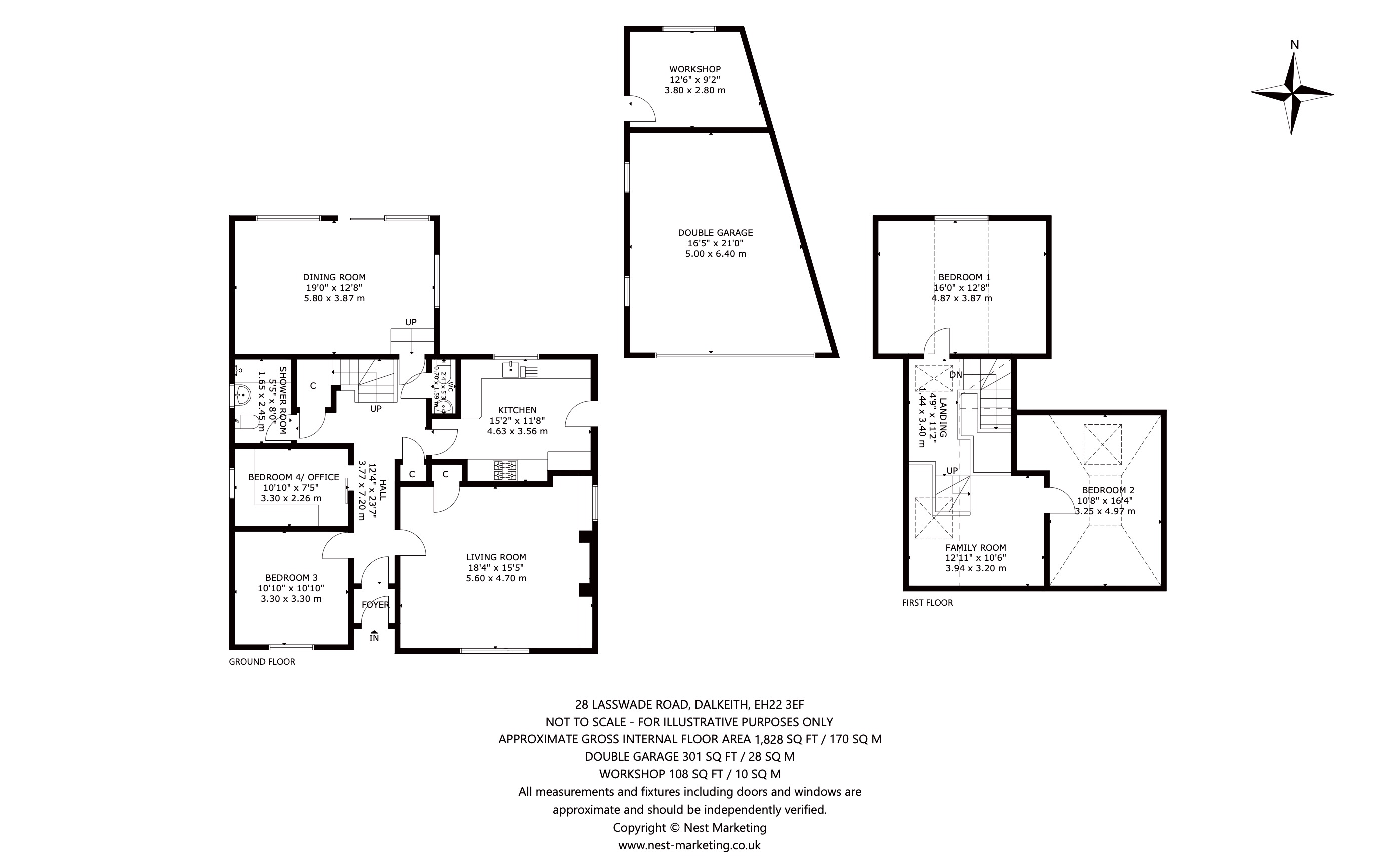 28, Lasswade Road, Dalkeith floorplan