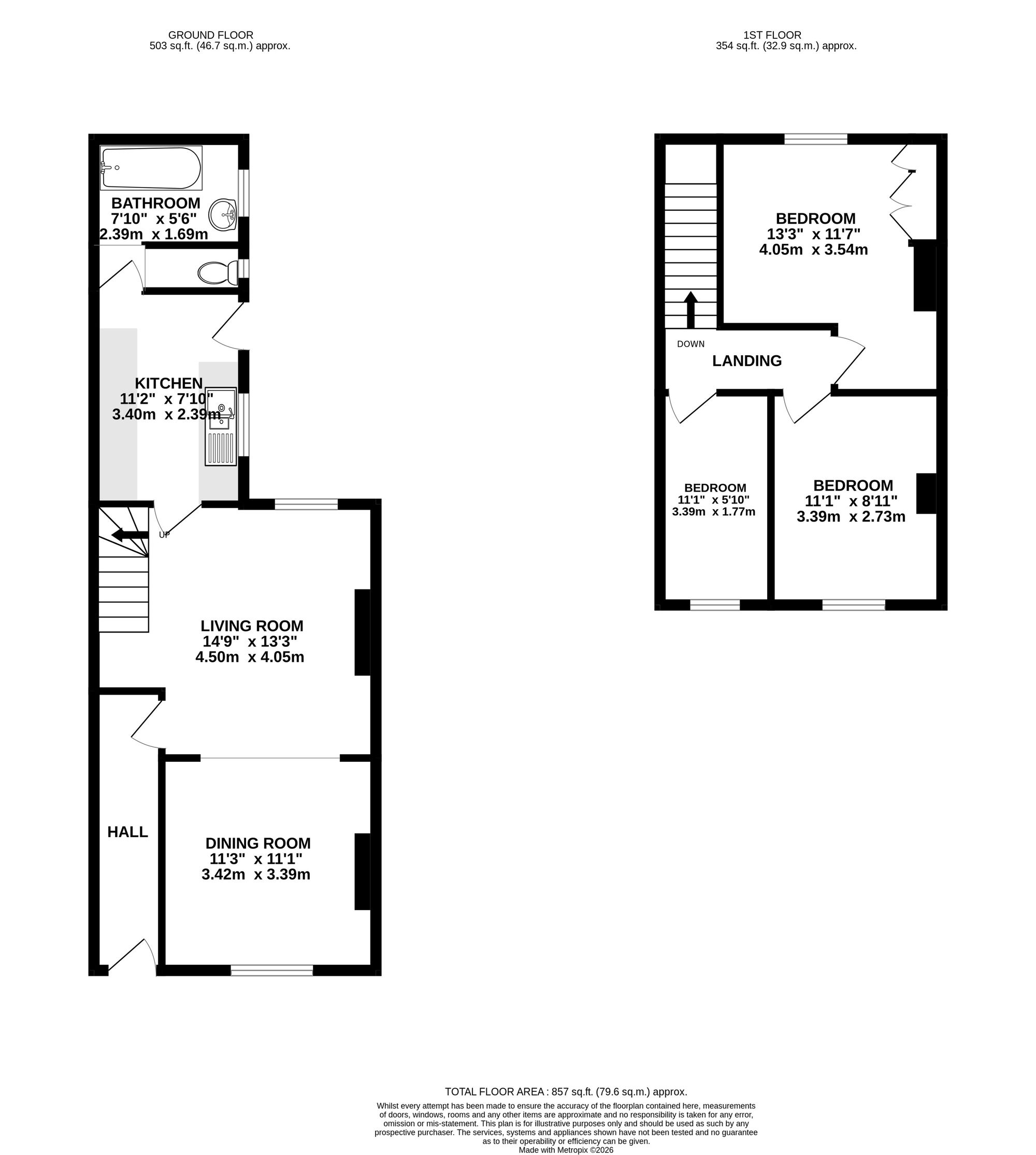 72 Dewstow Street, Newport floorplan