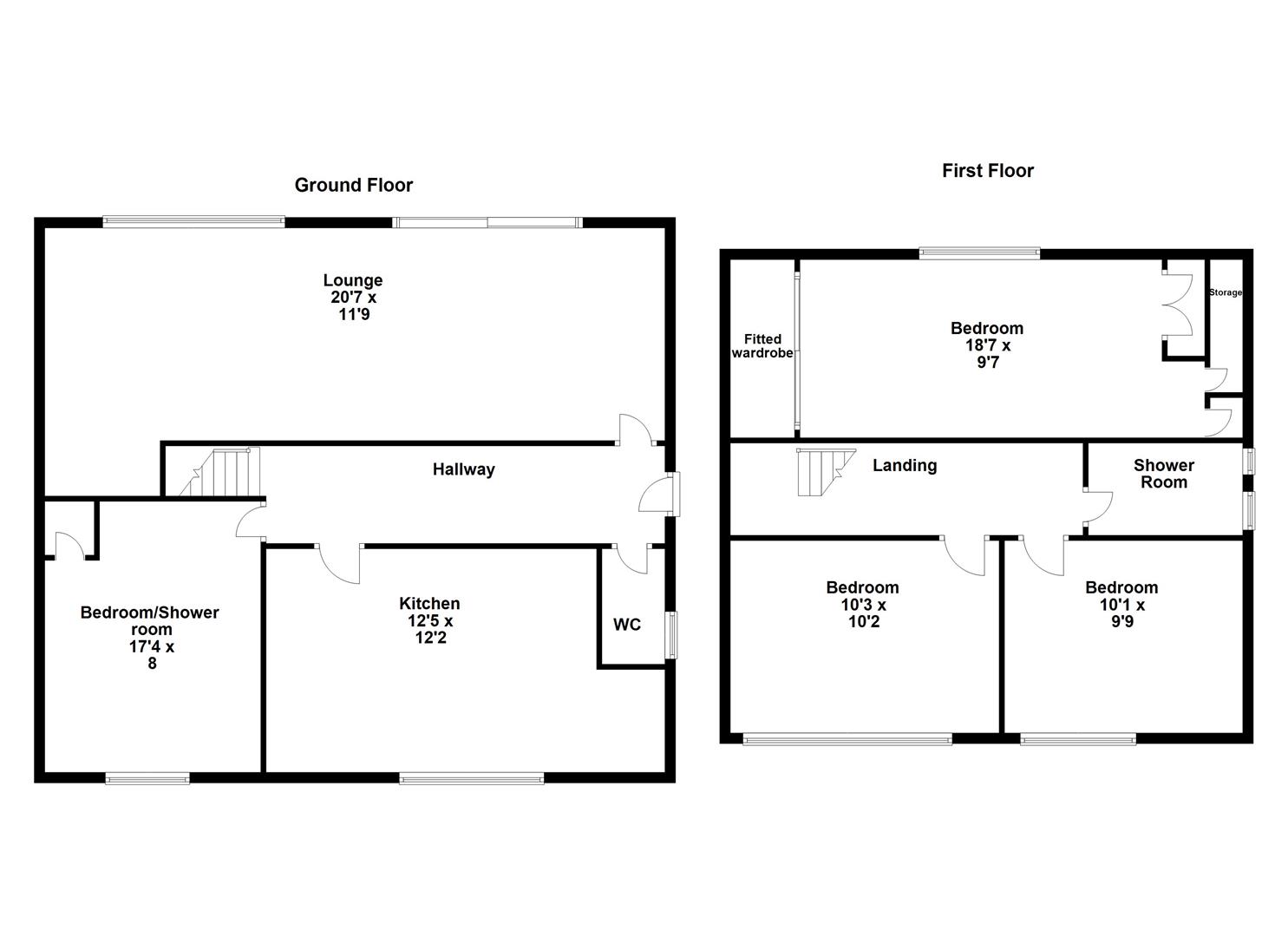 78, The Drive, Chelmsford floorplan