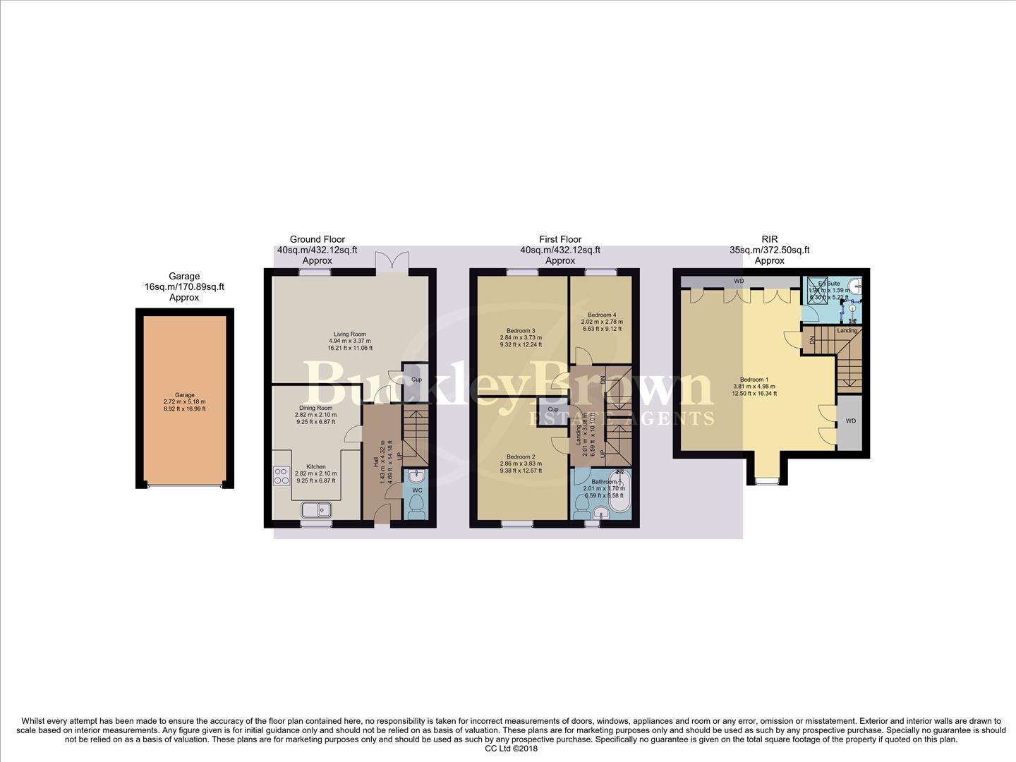 14, Blackshale Road, Mansfield floorplan