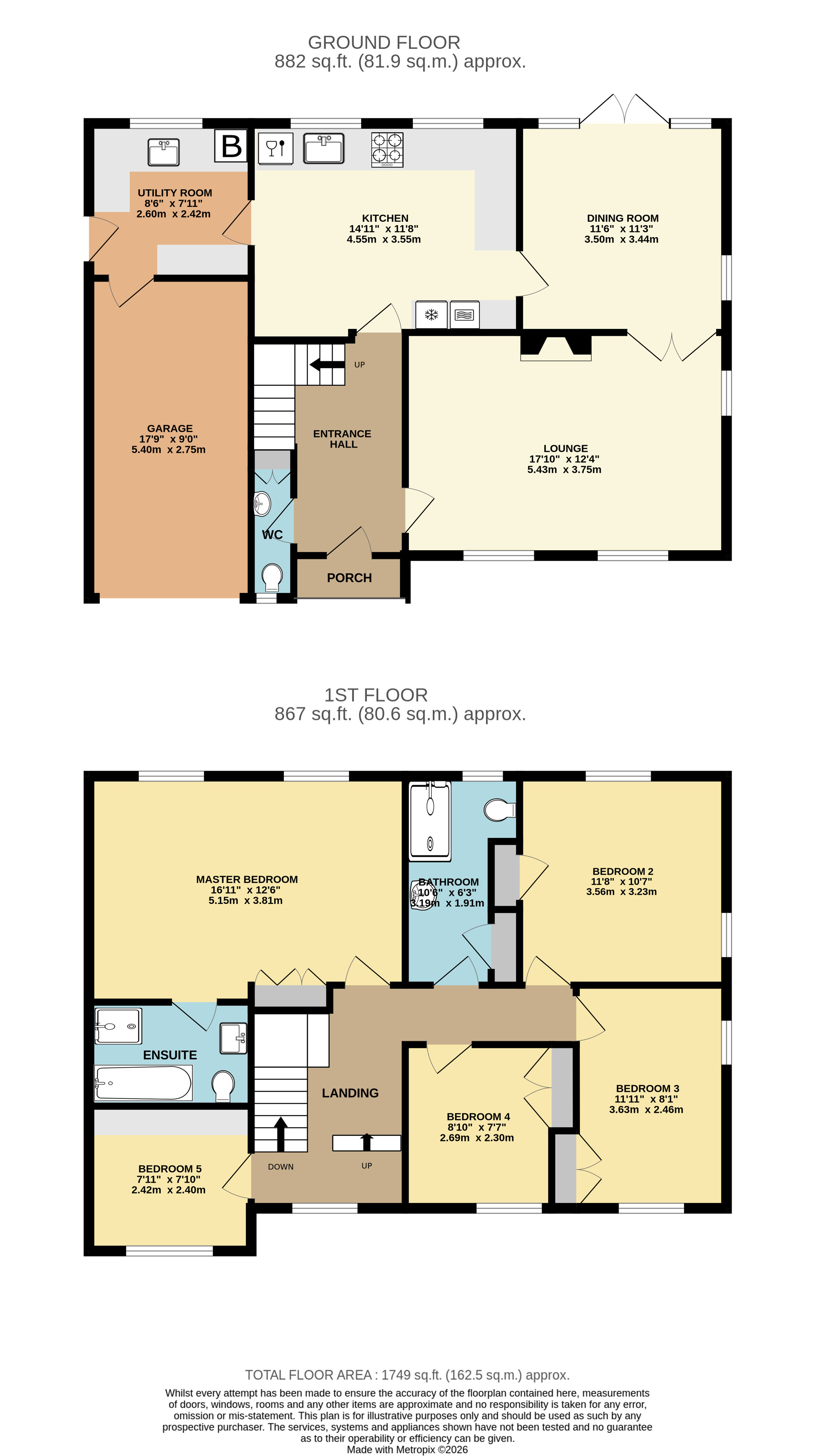 7, Apsley Grove, Altrincham floorplan