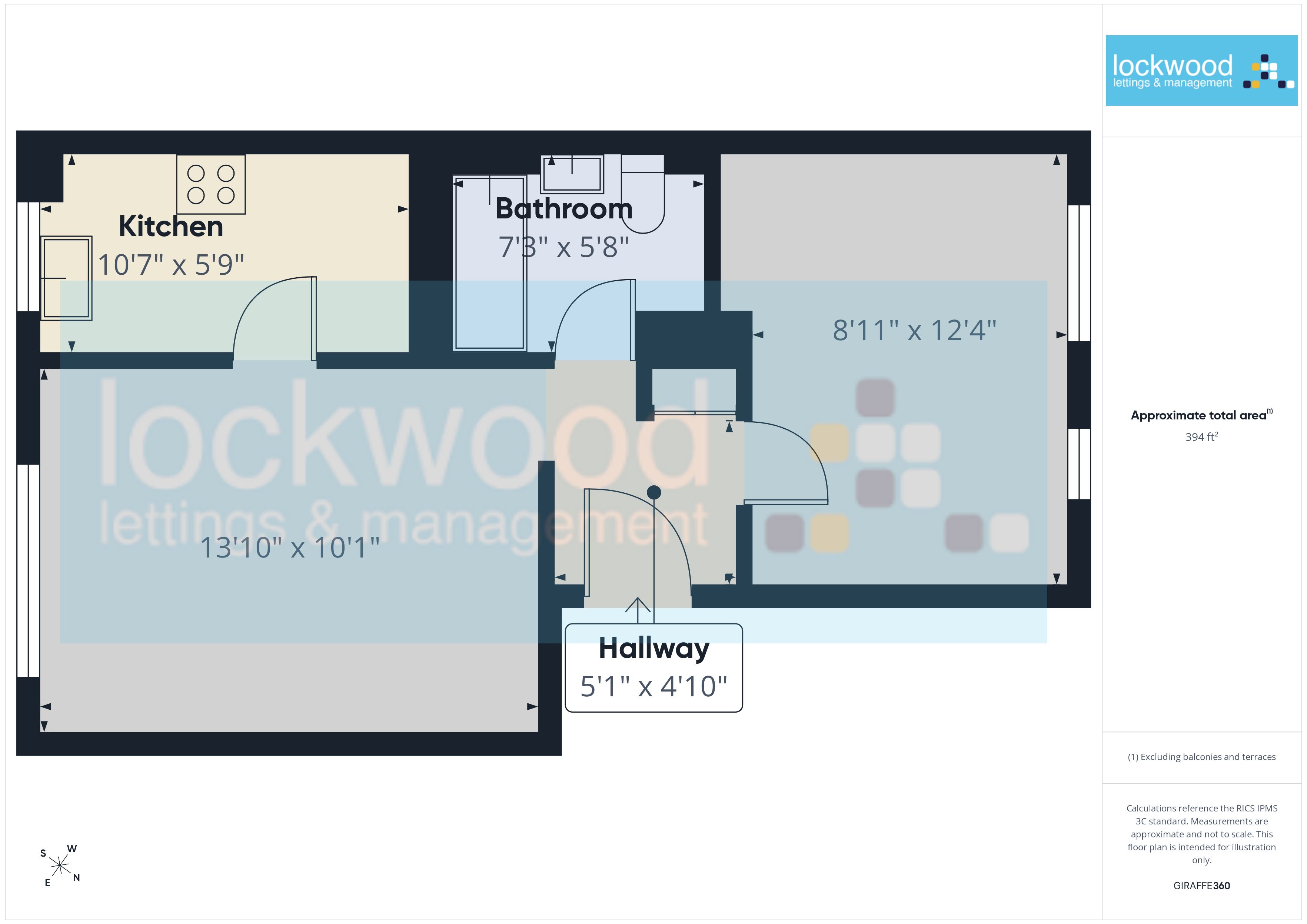 415, Redford Close, Feltham floorplan