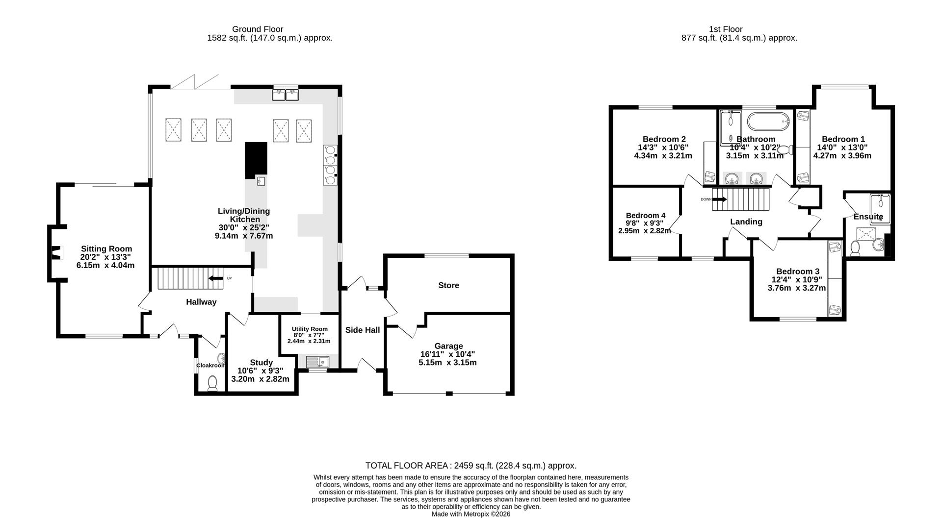 Toft Acres, 89, Back Lane South, York floorplan