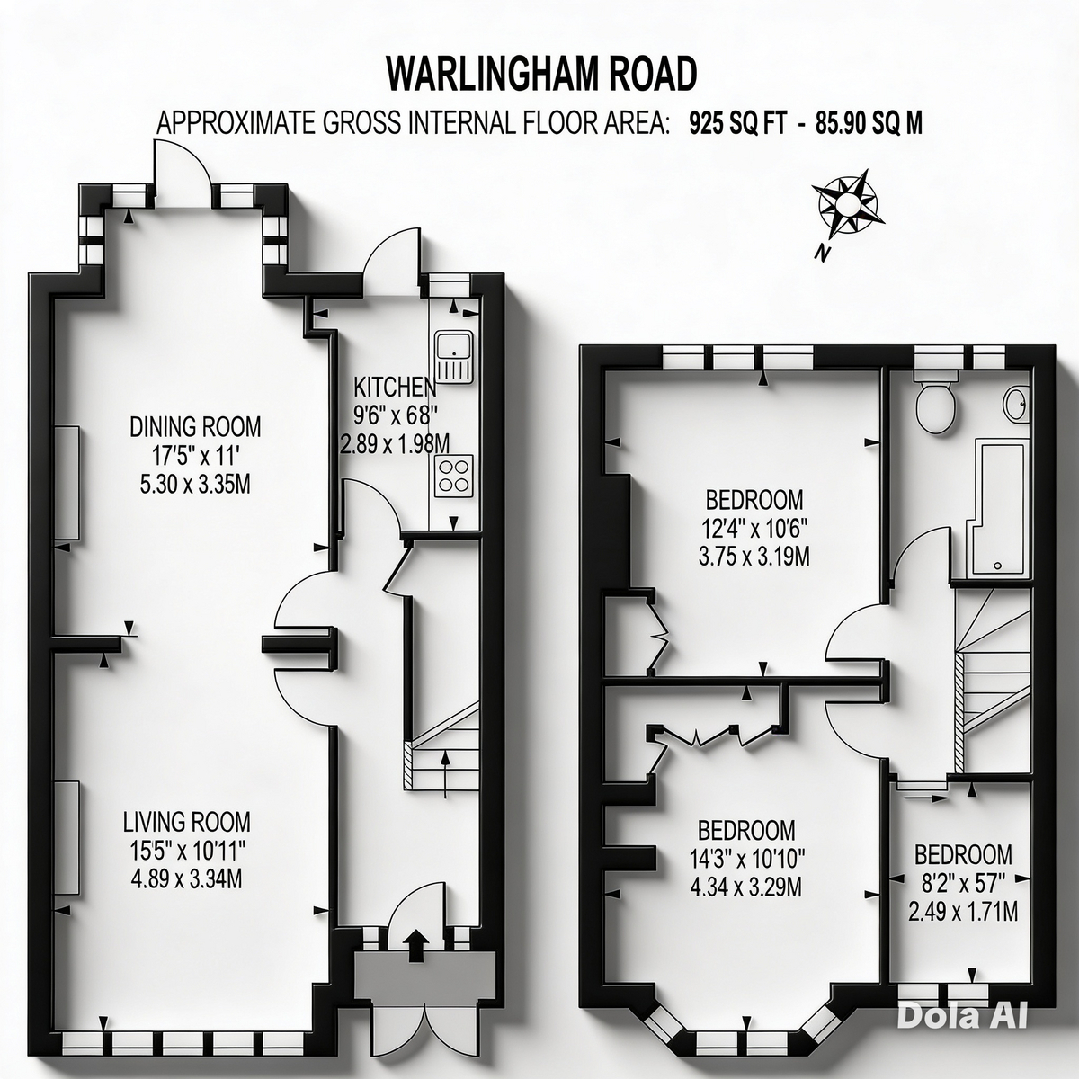 56, Warlingham Road, Thornton Heath floorplan