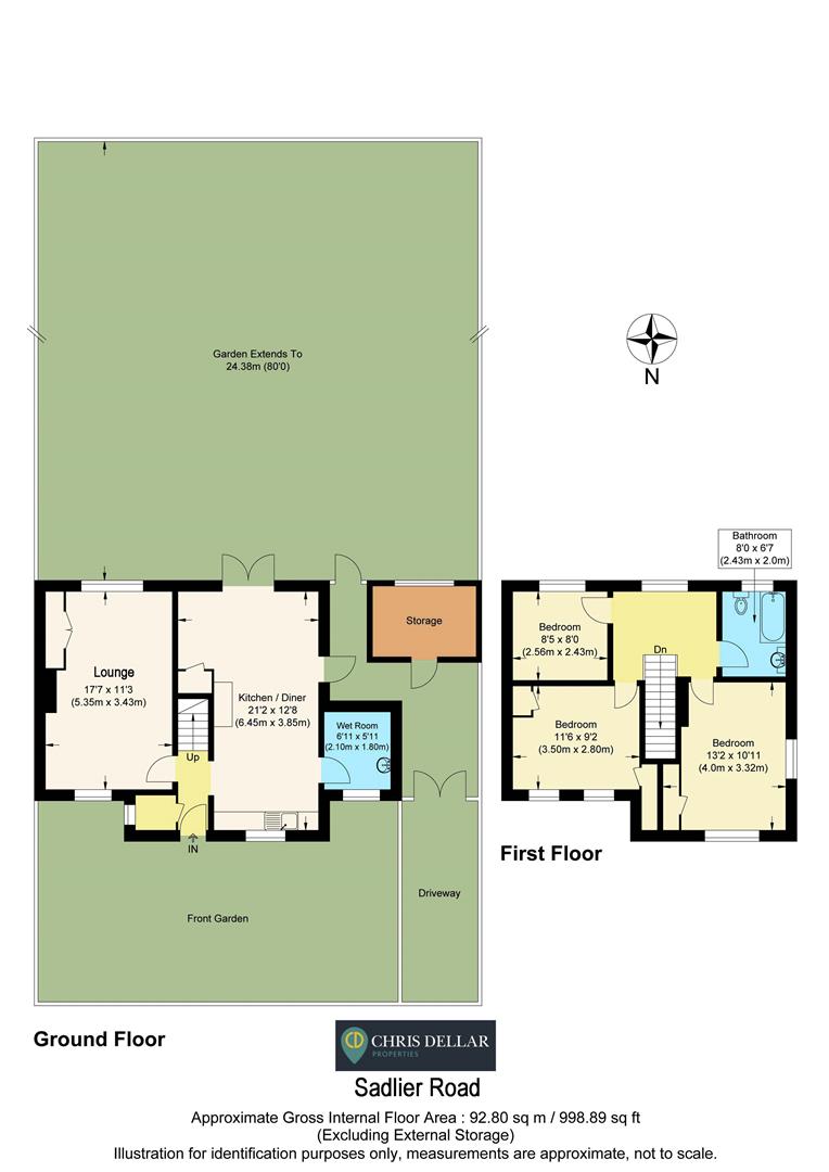 2, Sadlier Road, Ware floorplan