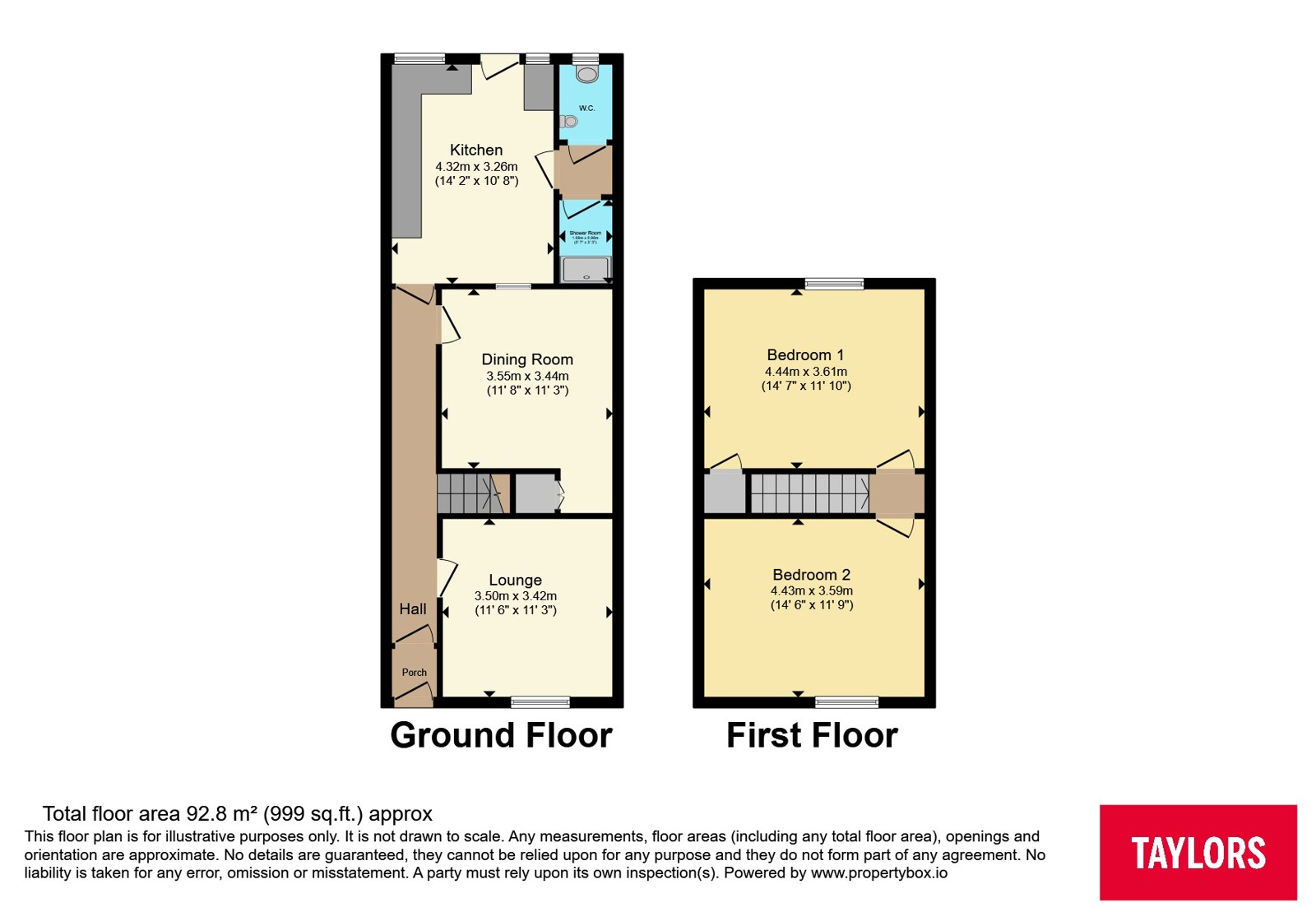 150, Clouds Hill Road, Bristol floorplan