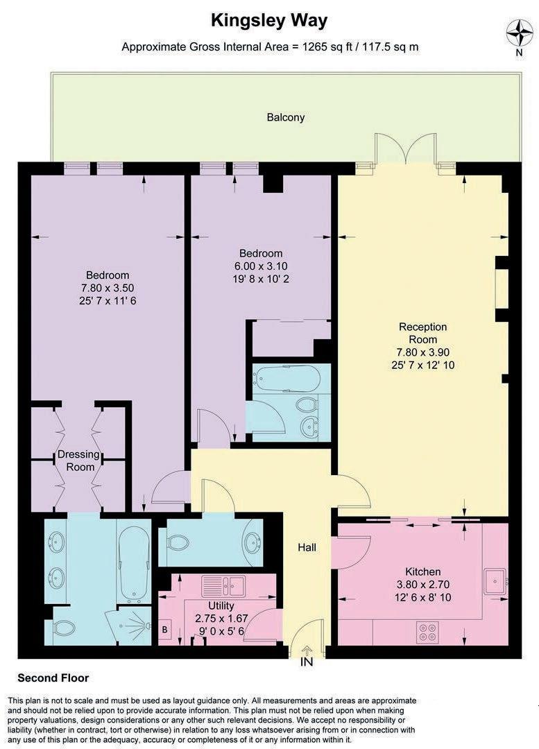 One Kingsley Way, 7, London, London floorplan
