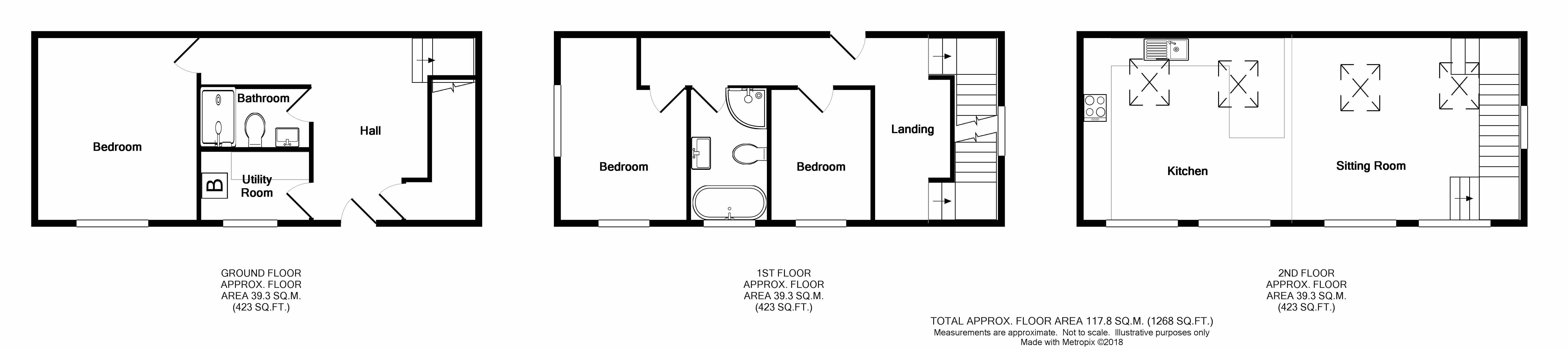 3 bed property to rent in Silk Mill, Crown Yard, Wirksworth, Derbyshire