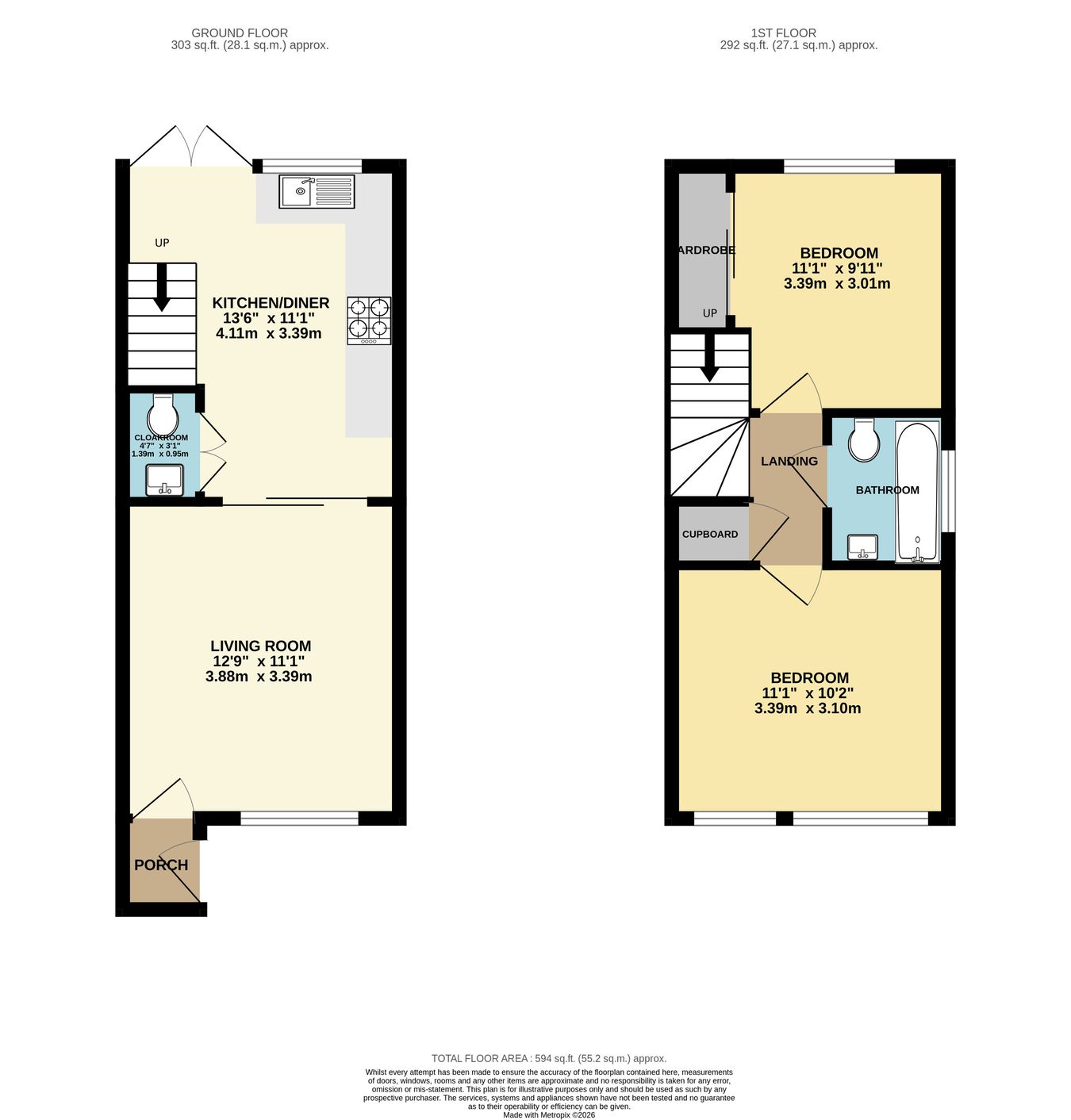 5, Clarence Gardens, Bexhill-on-Sea floorplan