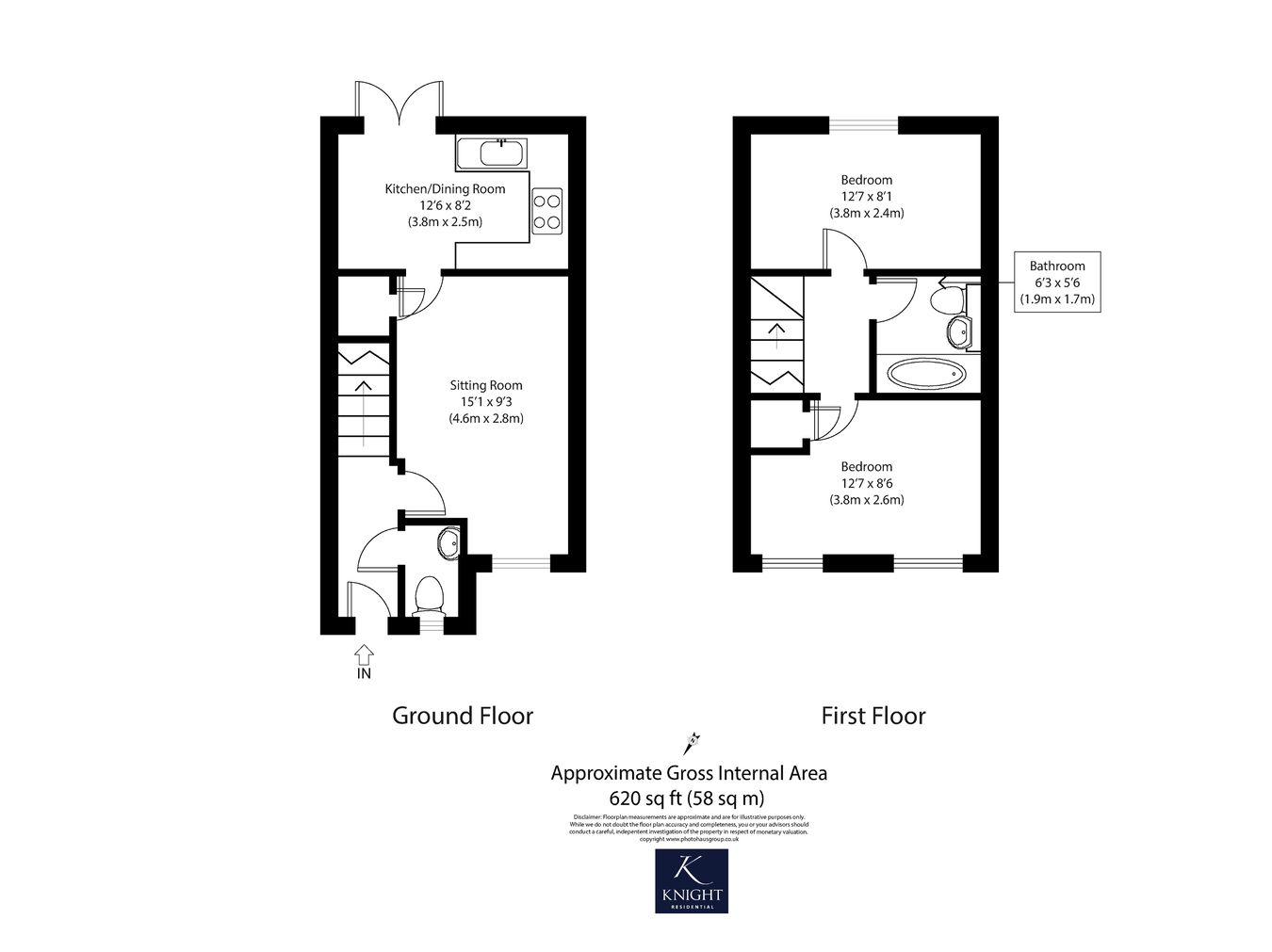 34, Martin Hunt Drive, Colchester floorplan