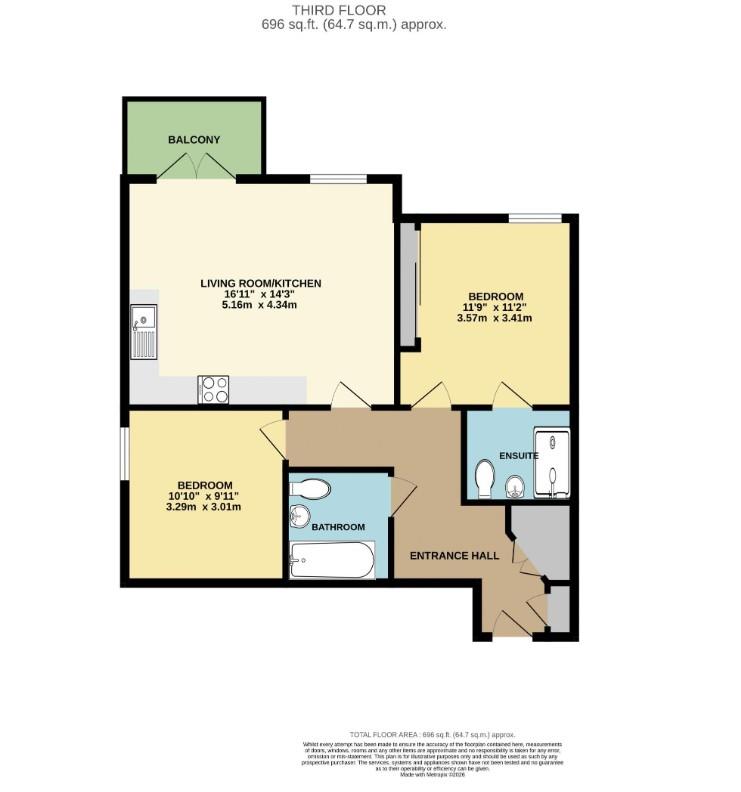 59, Alcock Crescent, Dartford floorplan
