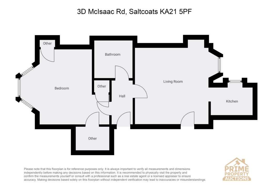3D, Mcisaac Road, Saltcoats floorplan