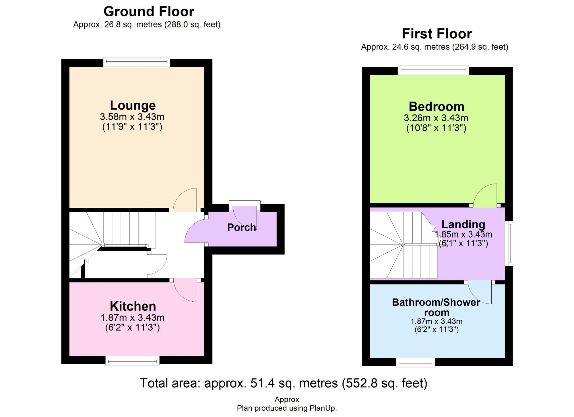 42 Waterleat Avenue, Paignton floorplan