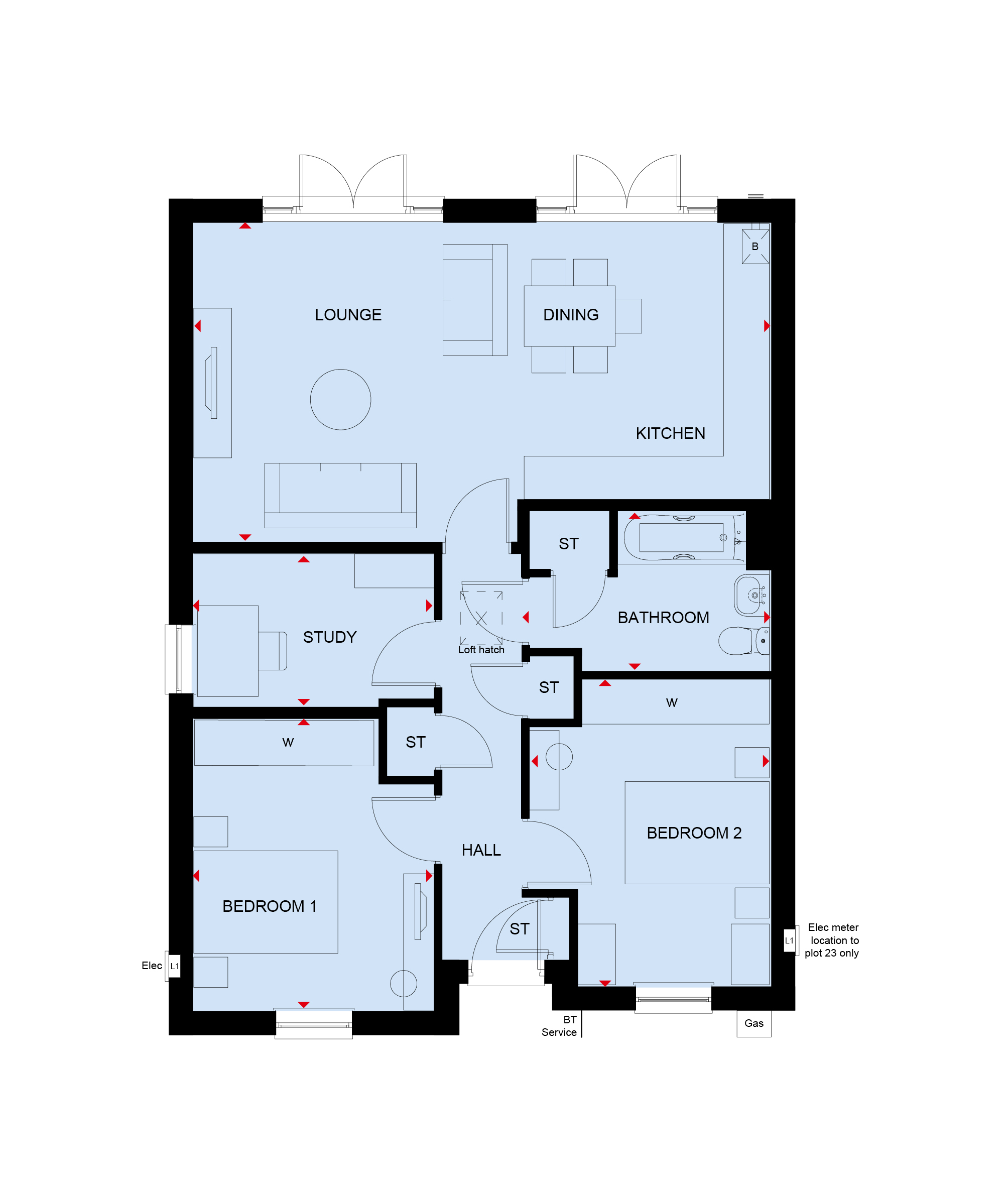 H828512, Tye Lane, Walberton, Arundel floorplan