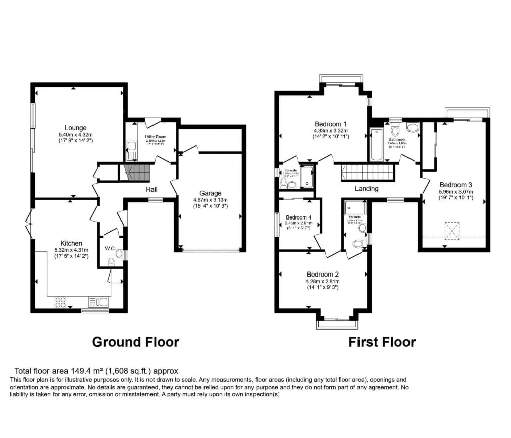 1, Orchard Gardens, St Austell floorplan