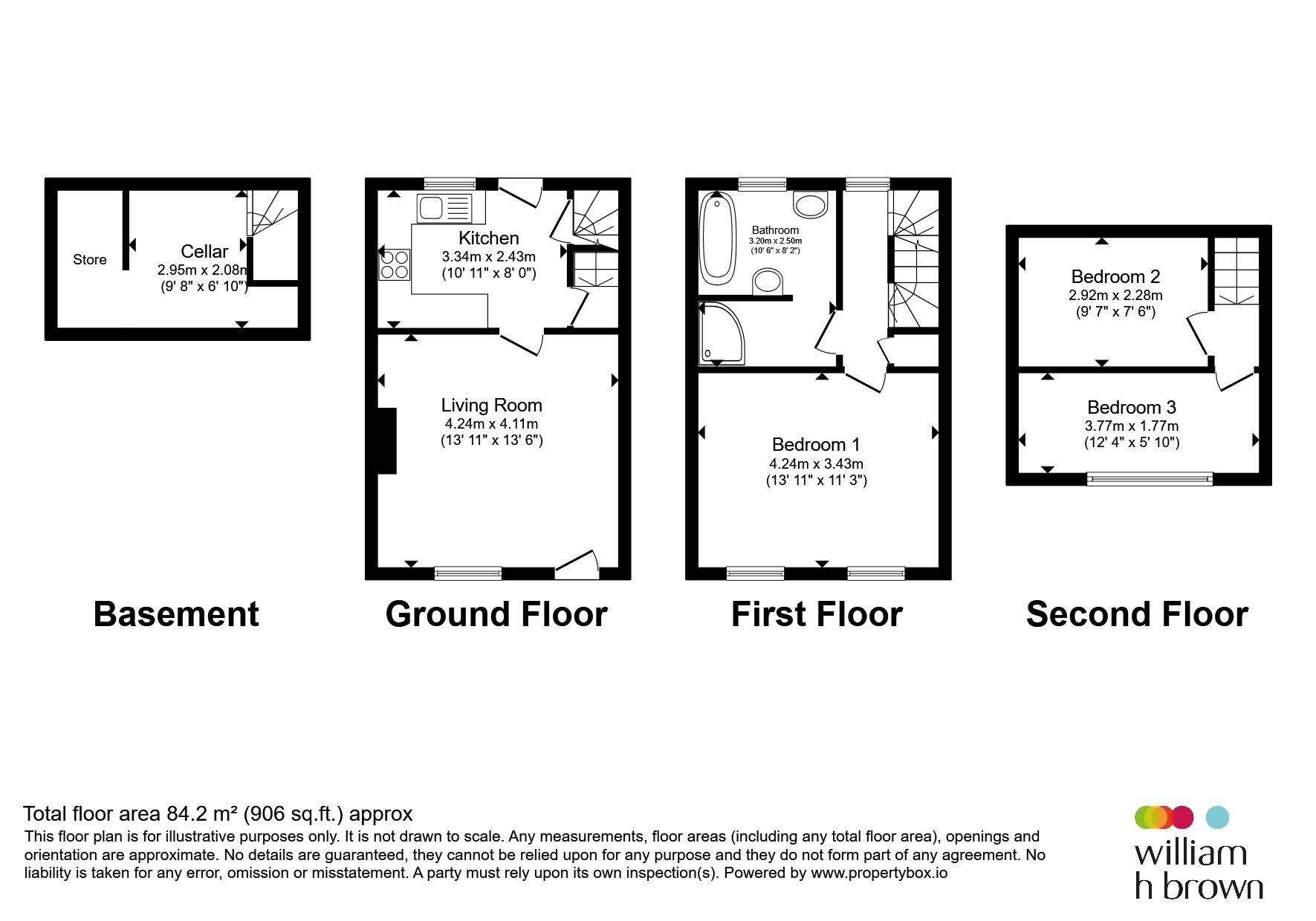 52, Victoria Grove, Leeds floorplan