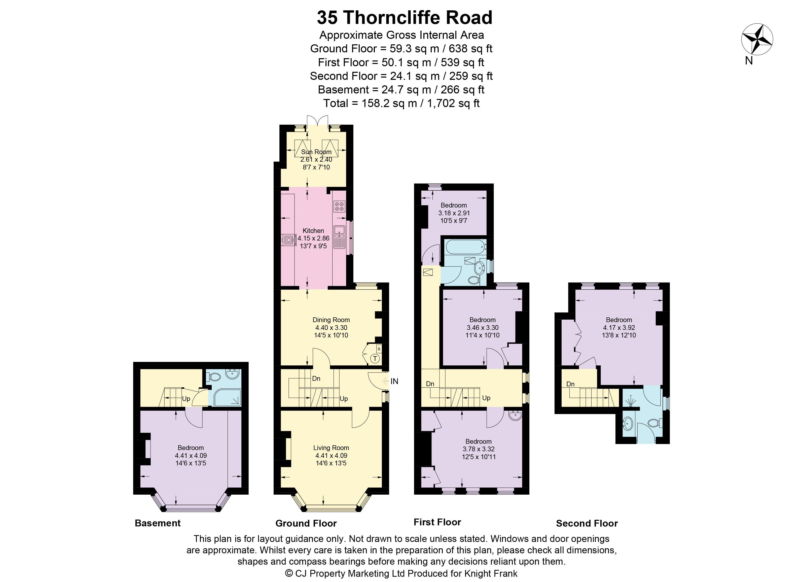 Thorncliffe Road, Oxford, Oxfordshire OX2, 5 bedroom end terrace house ...