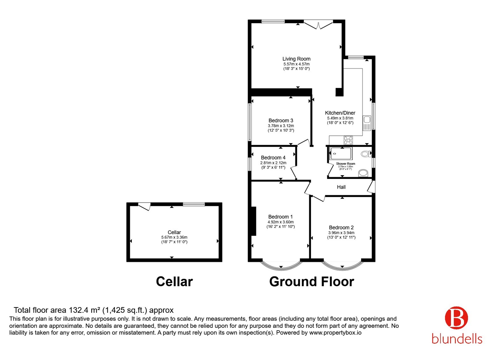 50, Dalewood Avenue, Sheffield floorplan