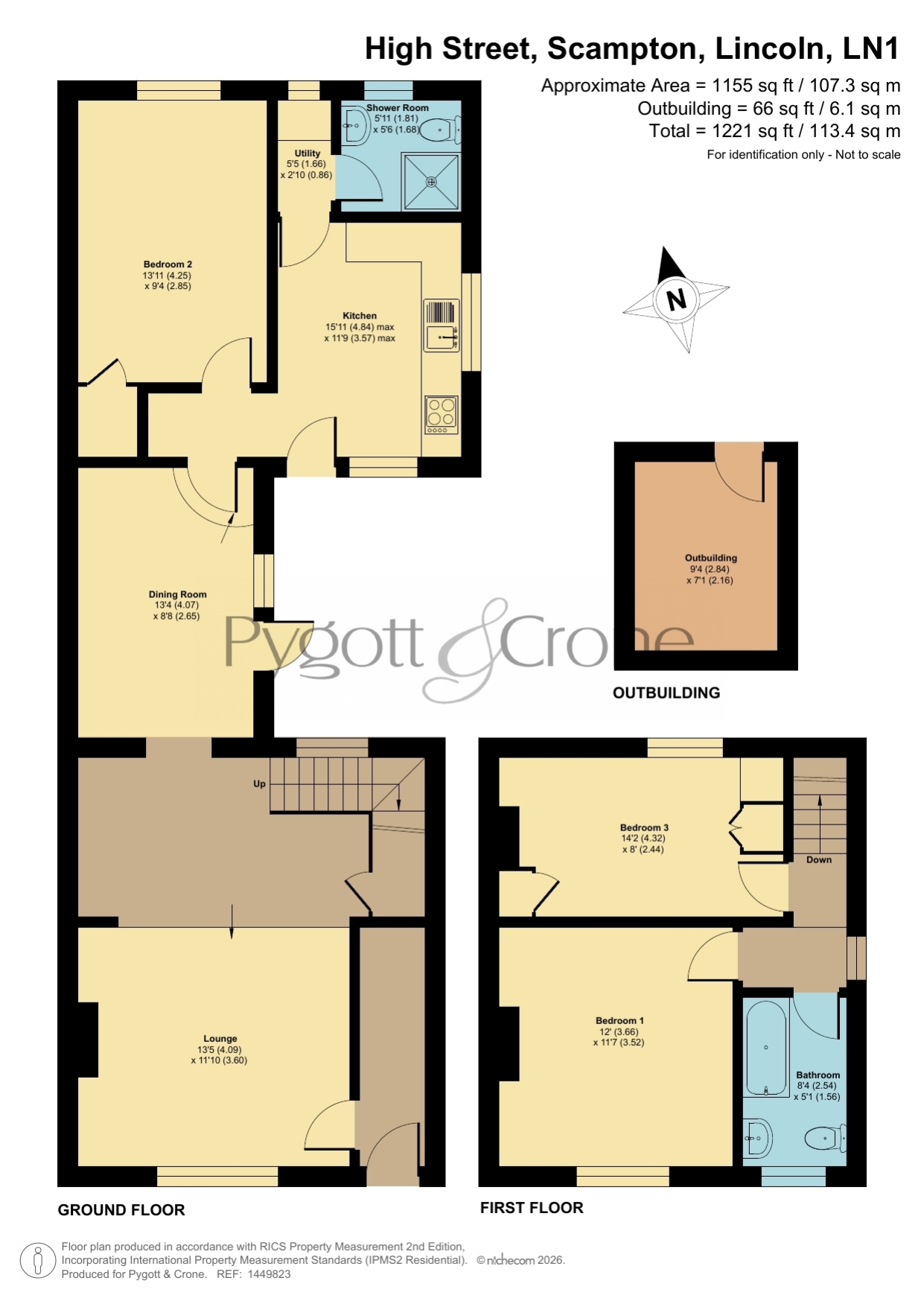 22, High Street, Lincoln floorplan