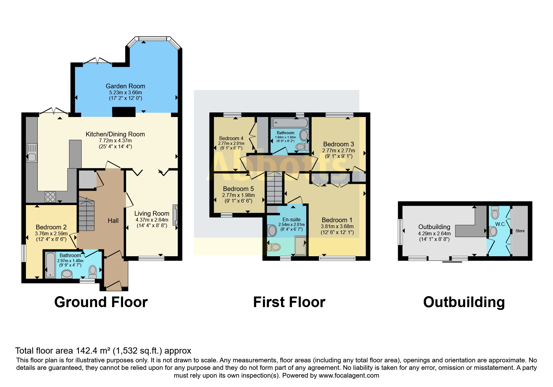 10, Back Lane, Norwich floorplan