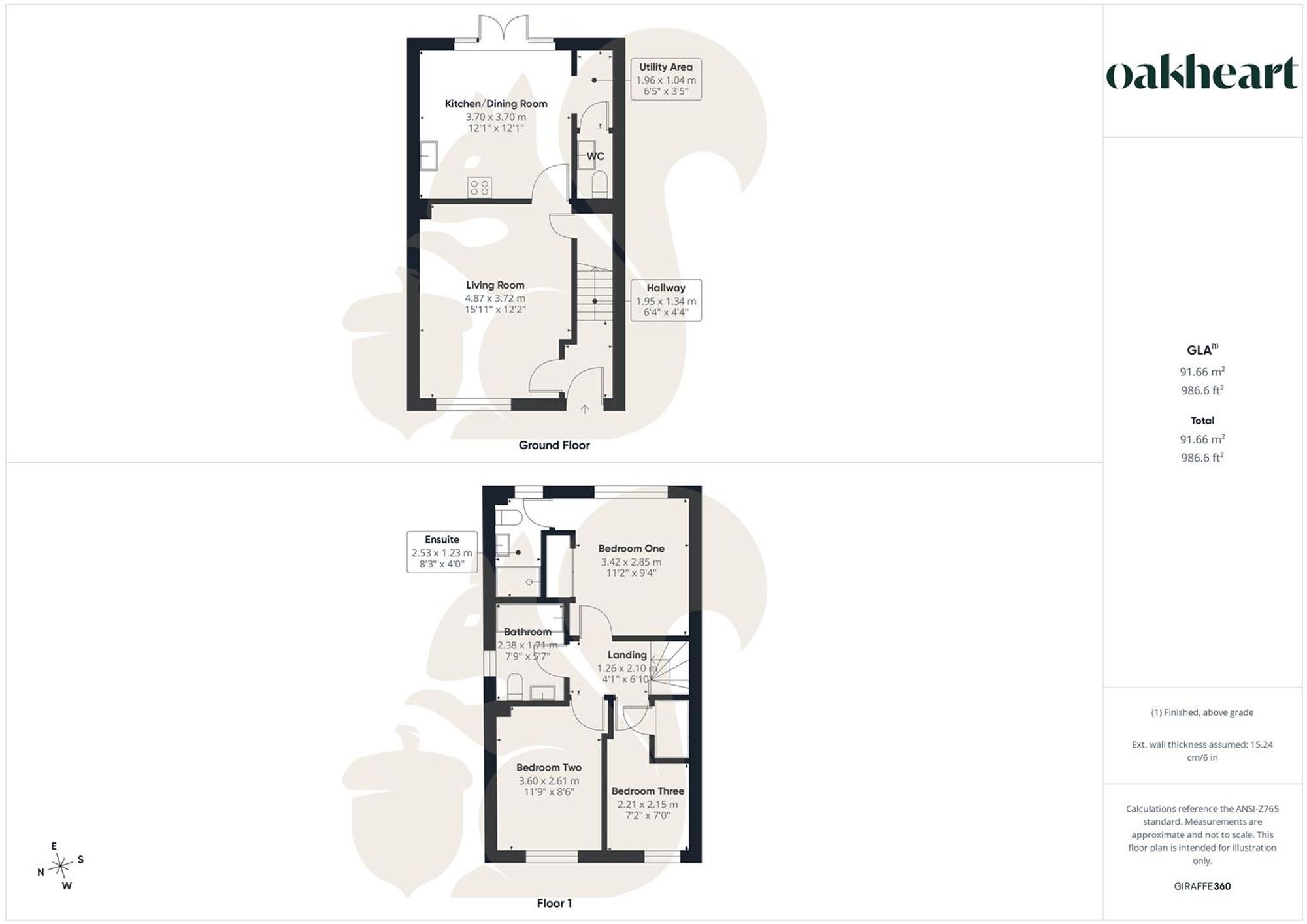 49, Steggall Road, Stowmarket floorplan